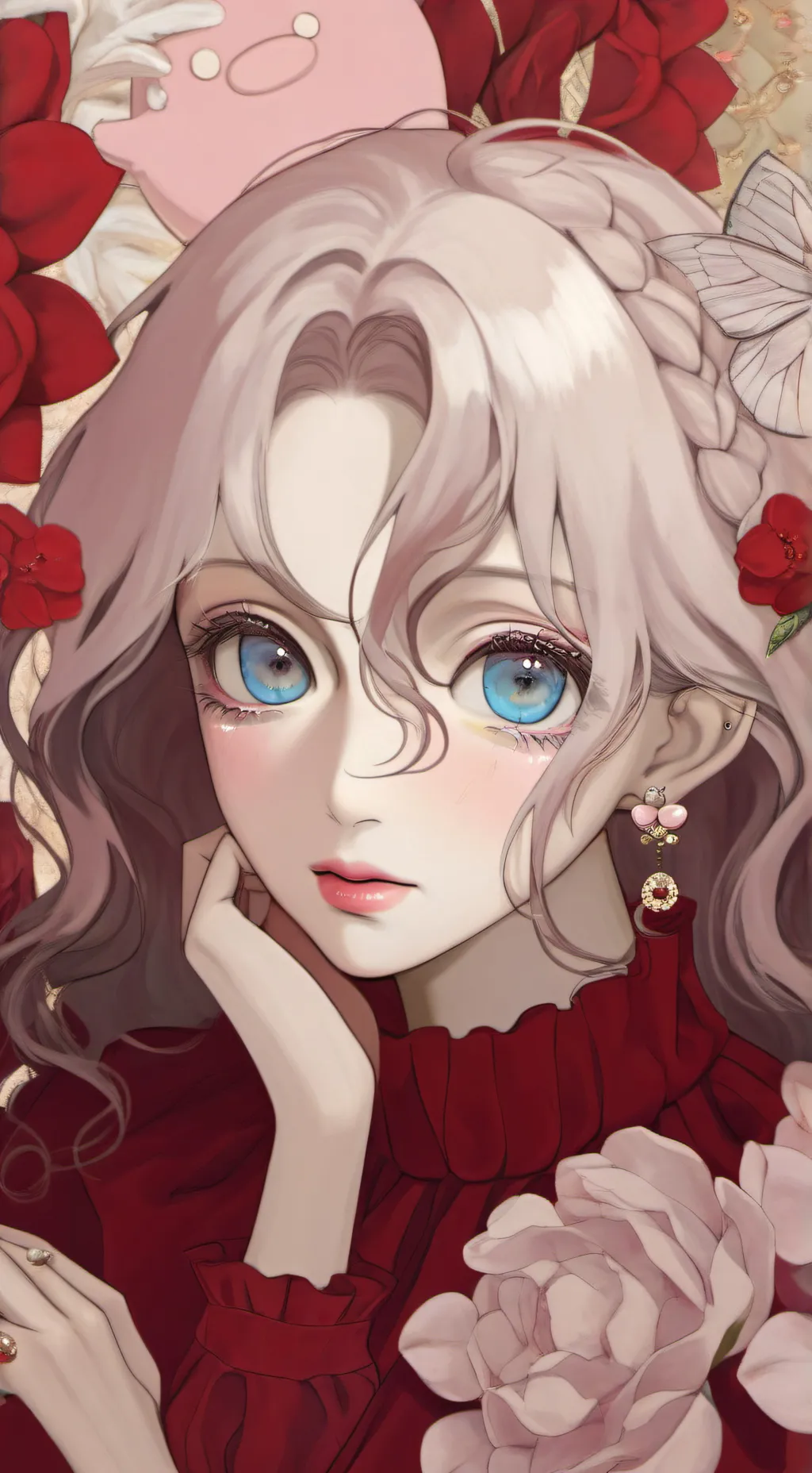 ai character: isabet background