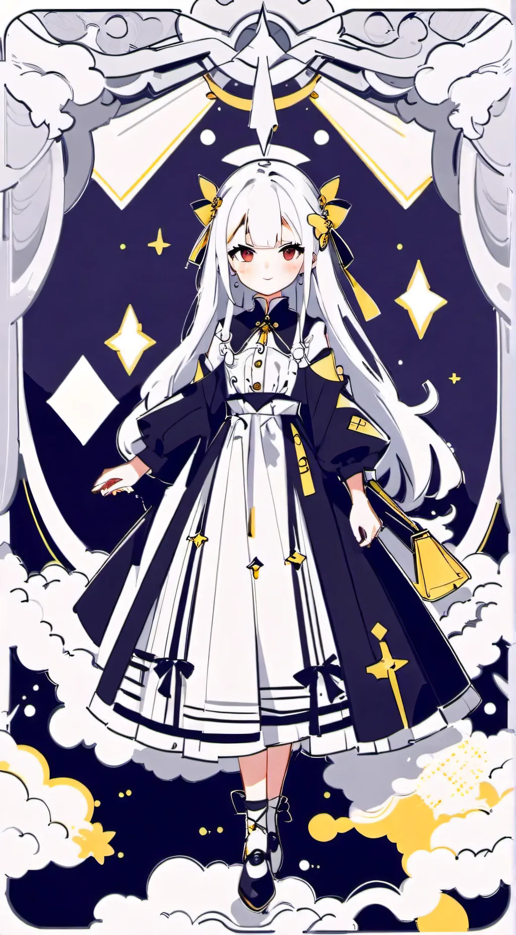 ai character: demon background