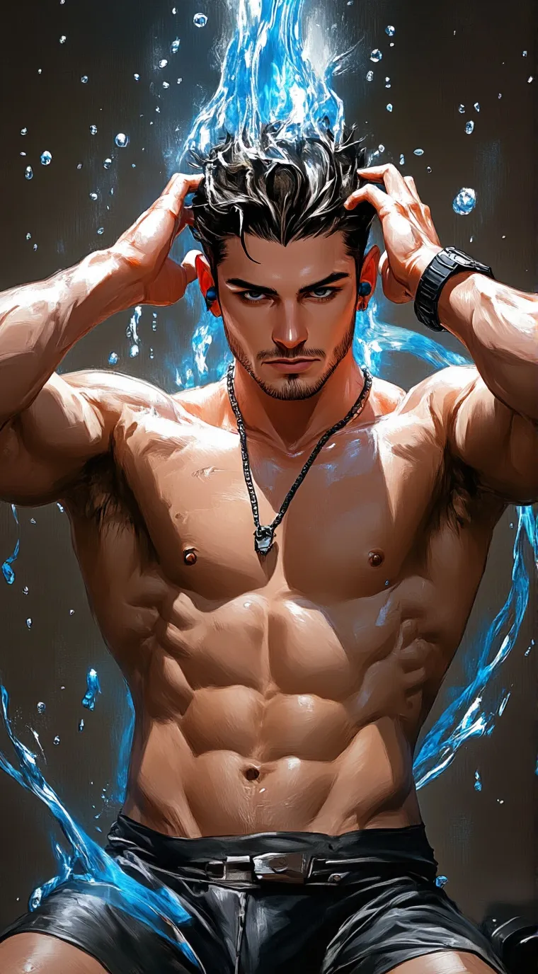 ai character: Leon background