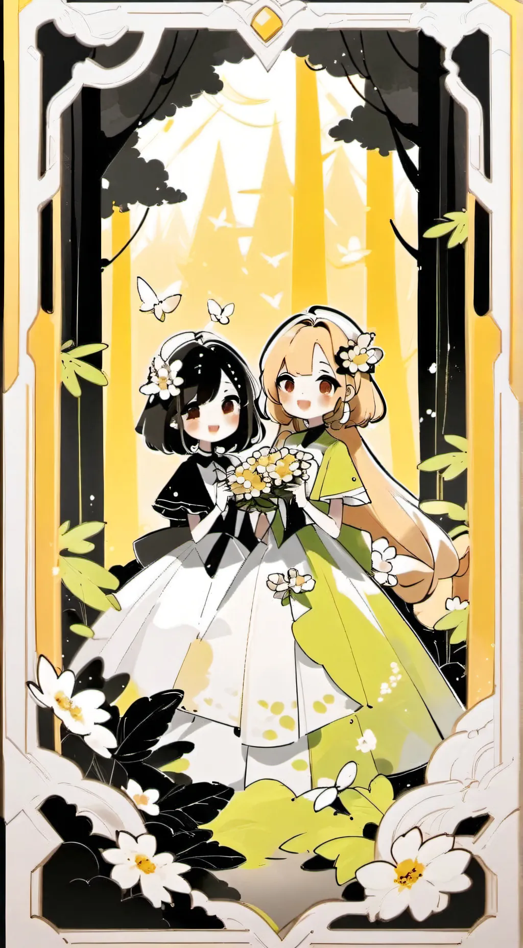ai character: Liz e Zil background