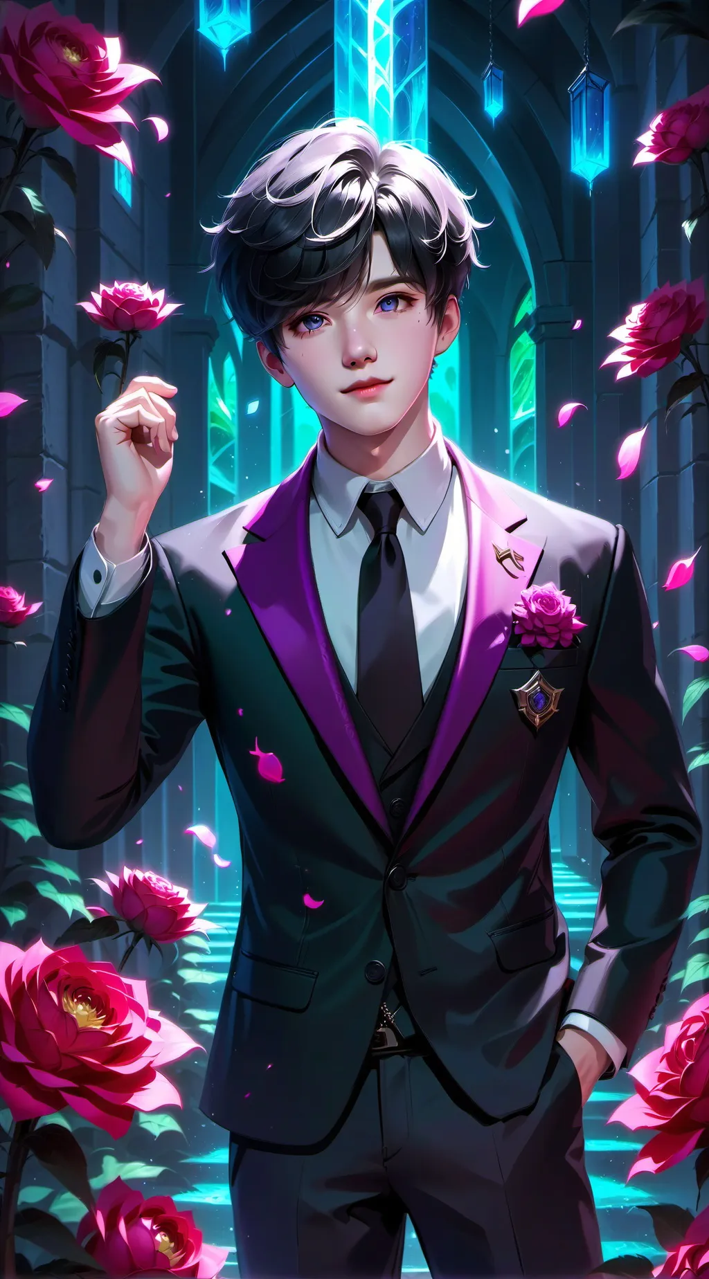 ai character: Walker background