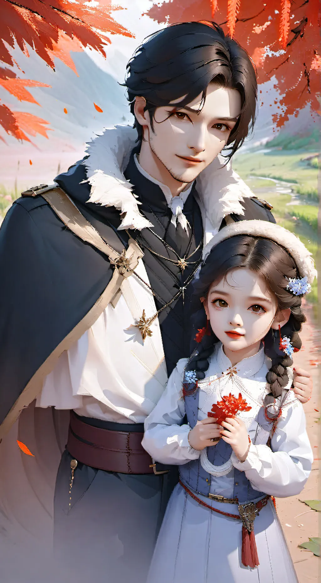 ai character: alex leo paul noah background