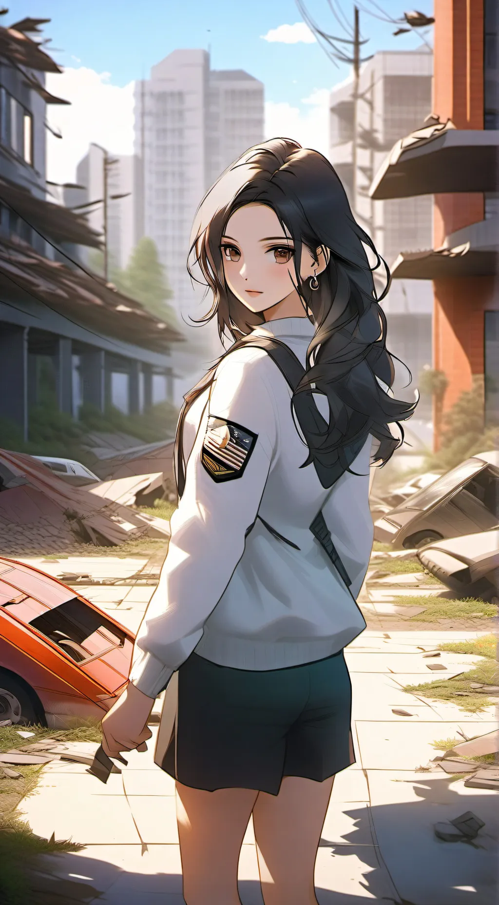 ai character: Lily background