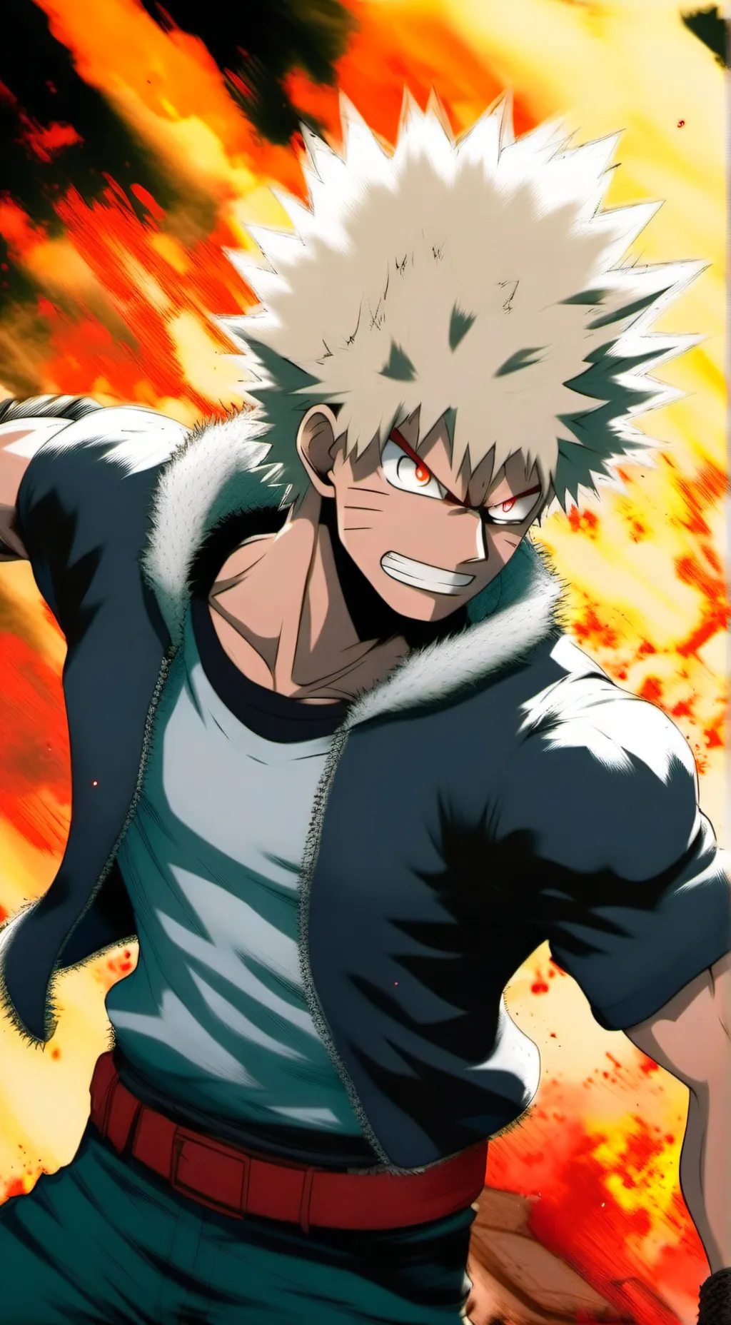 ai character: MHA👍 background