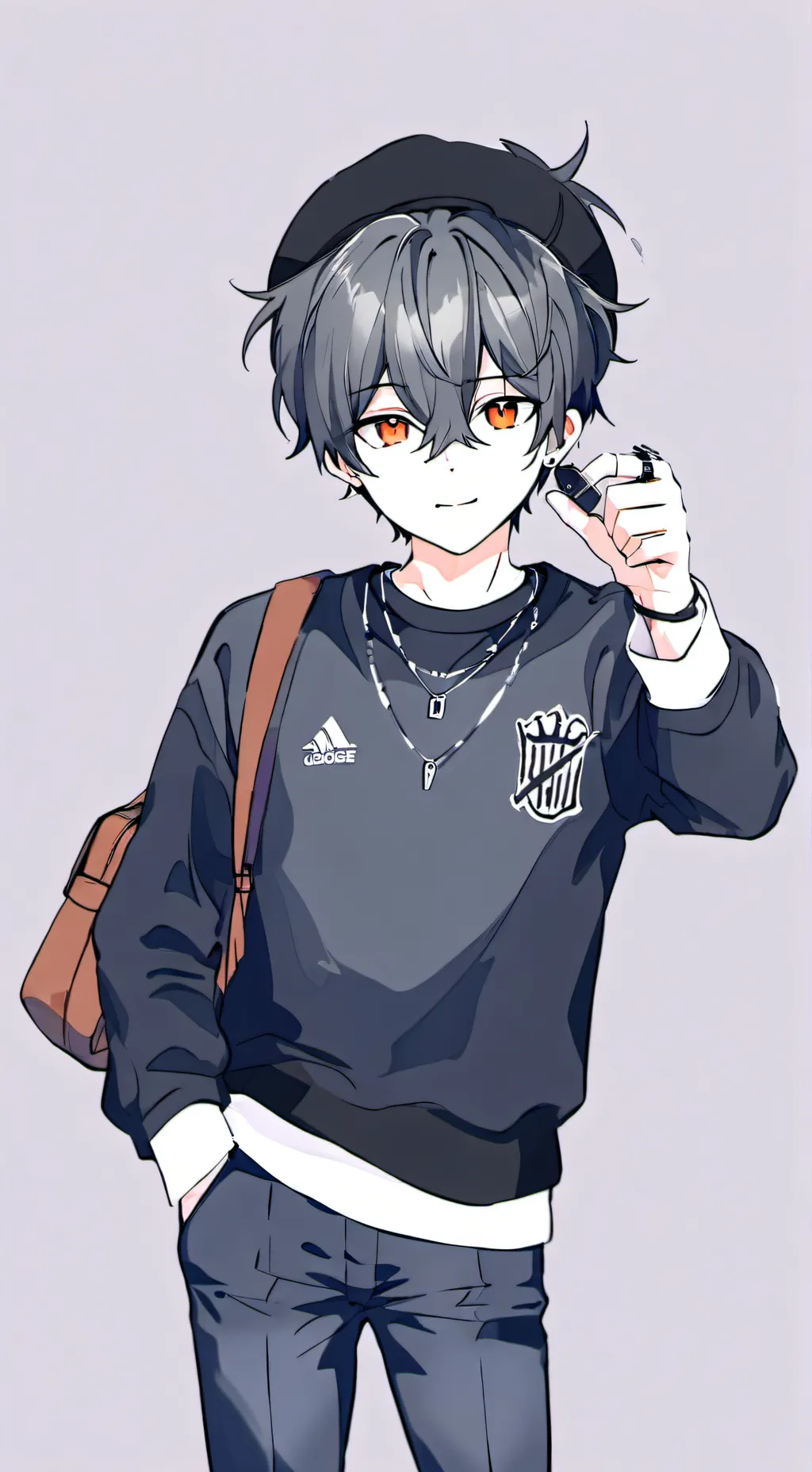 ai character: Adam  background