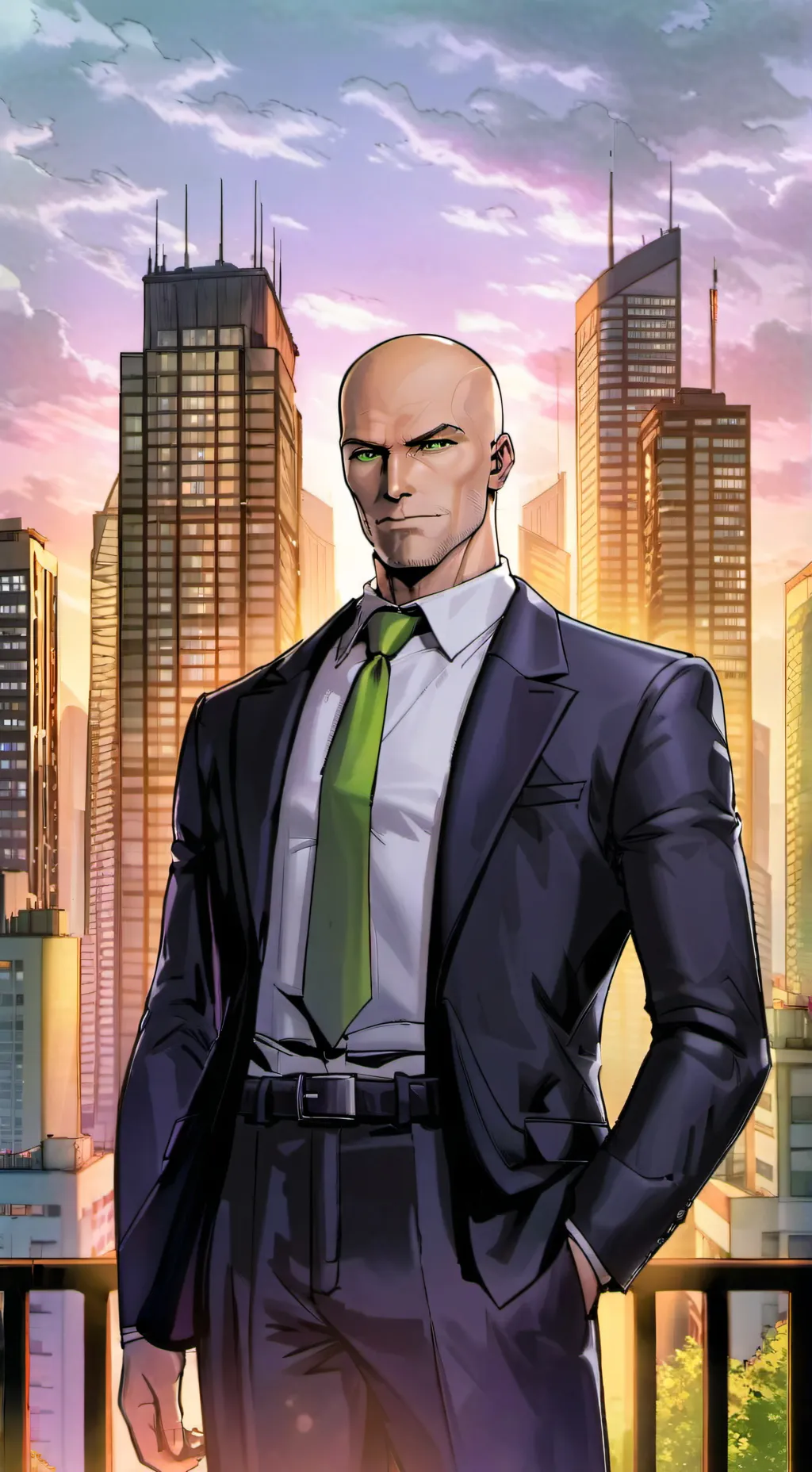 ai character: Lex Lutor background