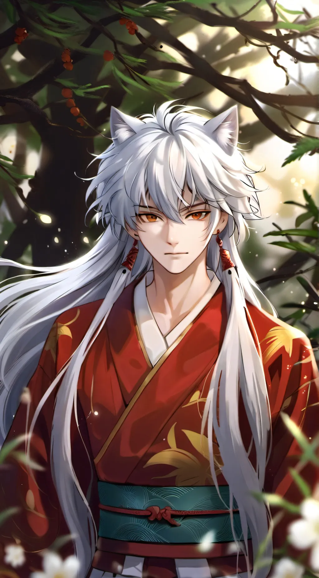 ai character: Inuyasha  background