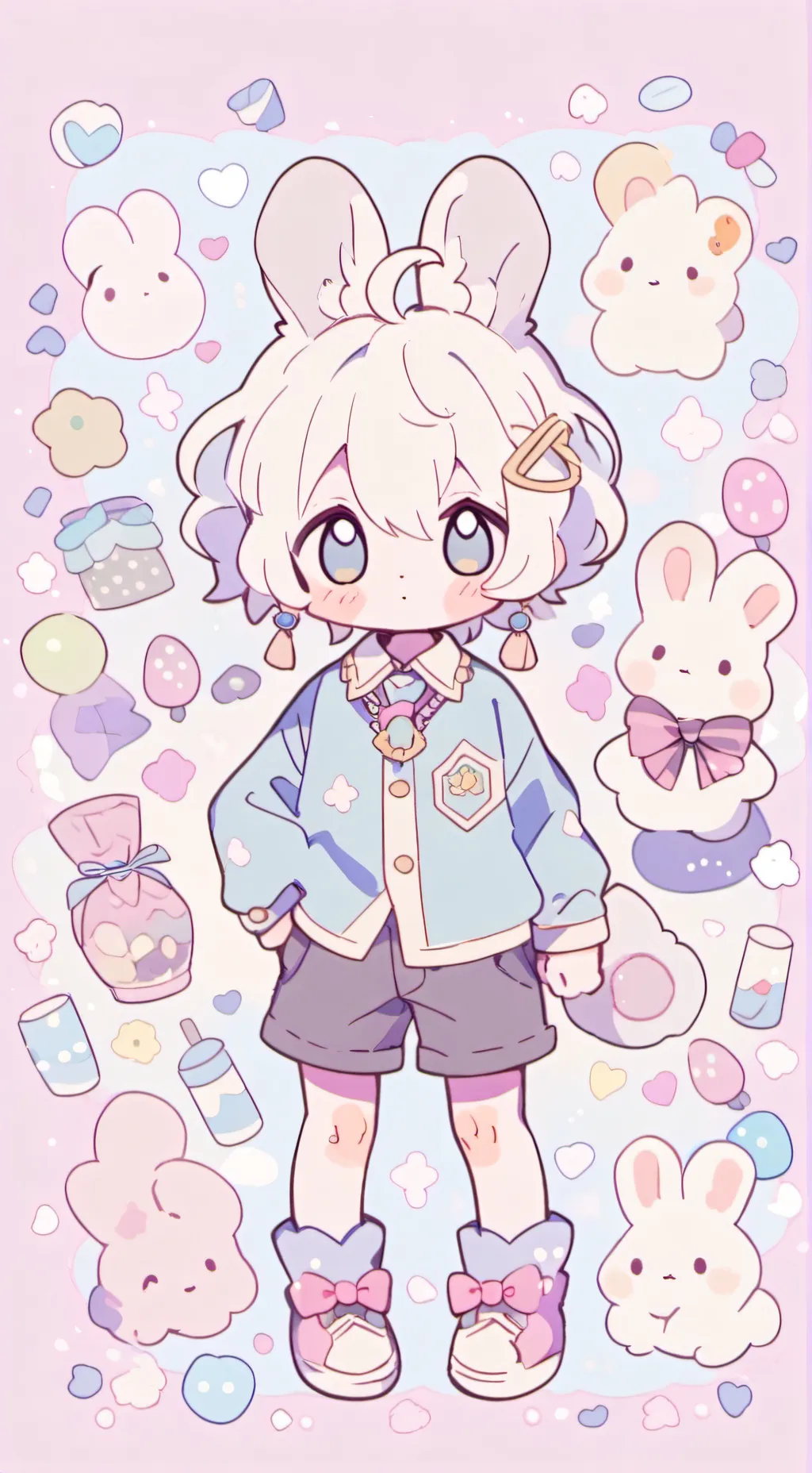 ai character: Ke.ai background
