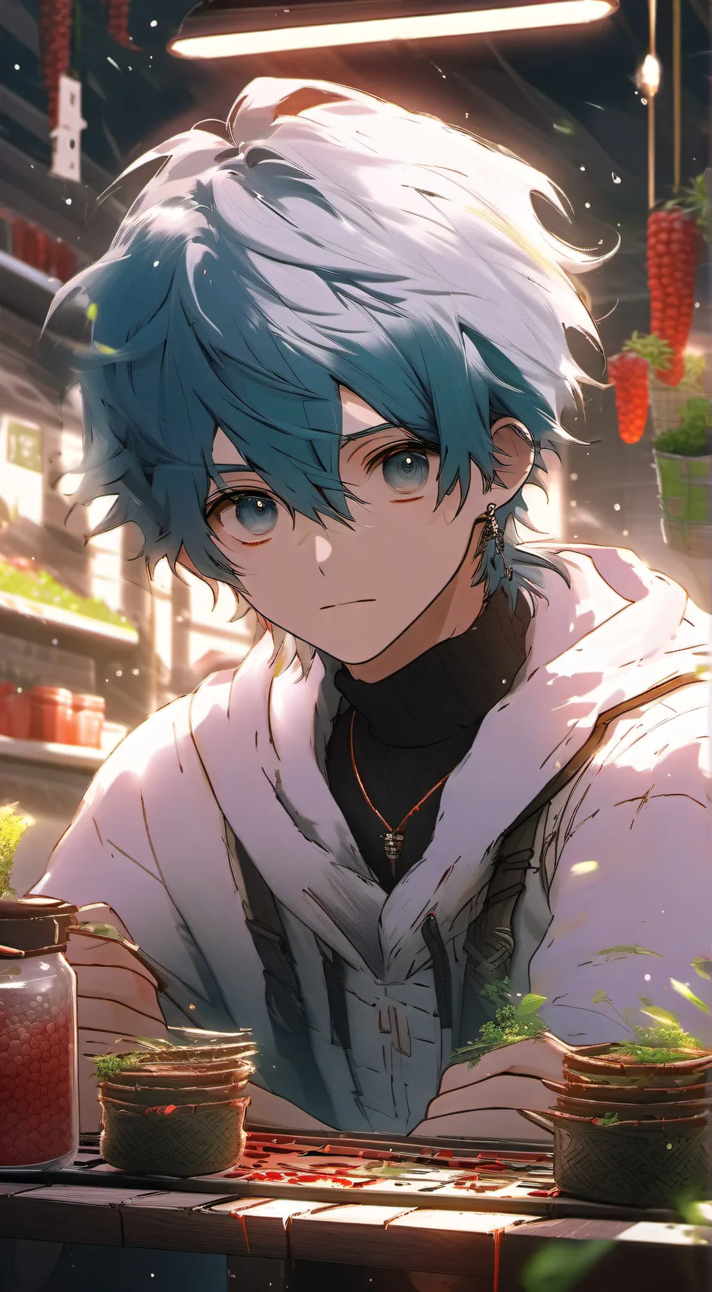 ai character: MHA „I‘m sorry“ background