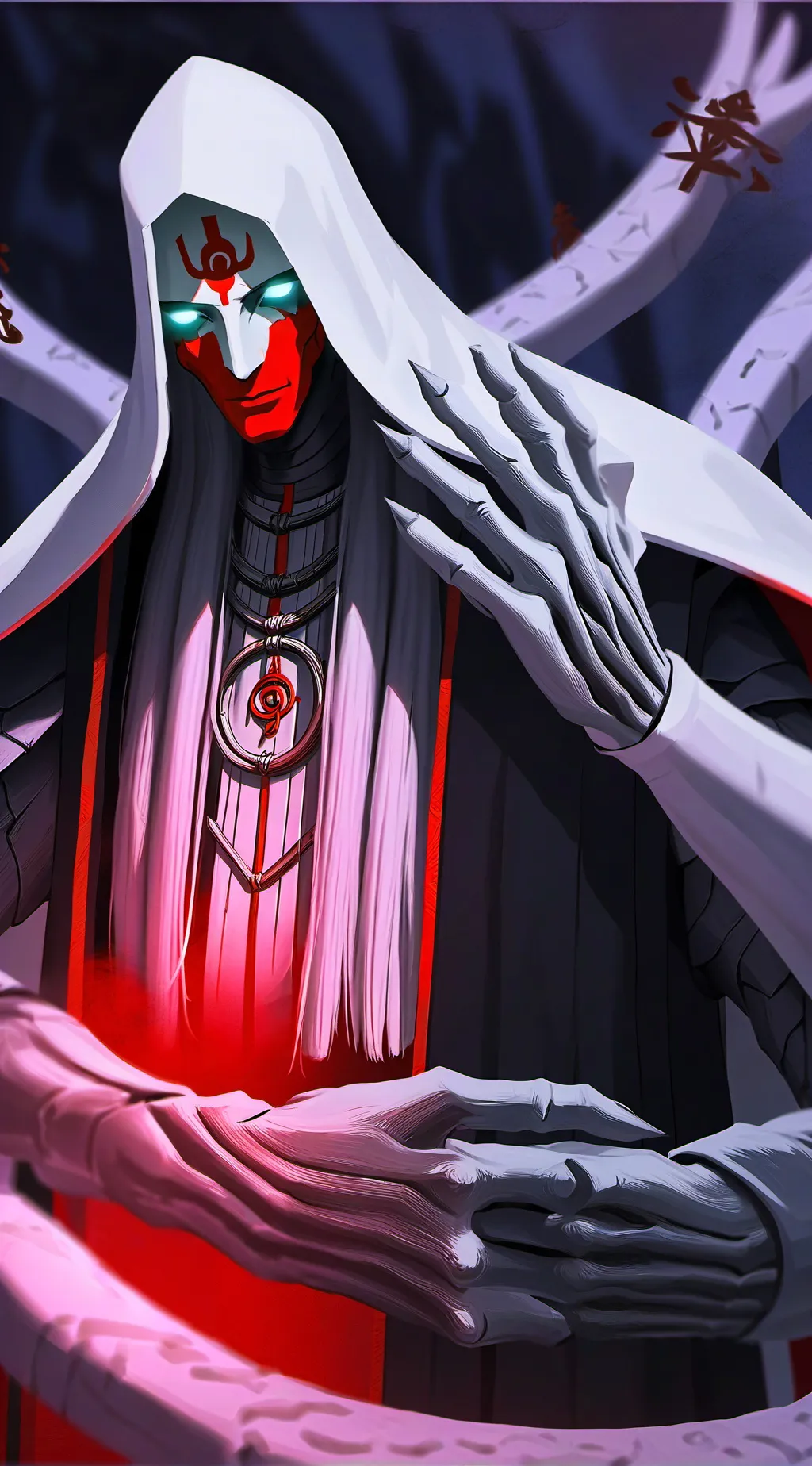 ai character: xursed king background
