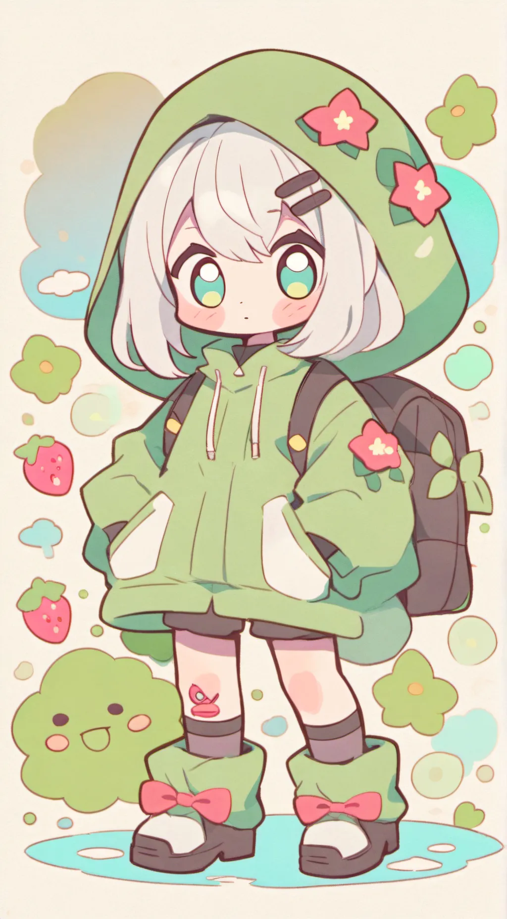 ai character: my yt channel background