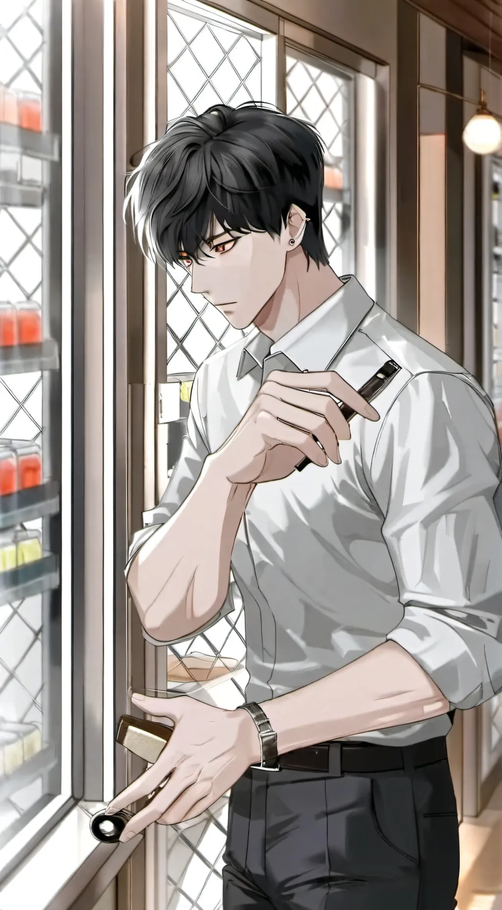 ai character: Lee Young💠 background