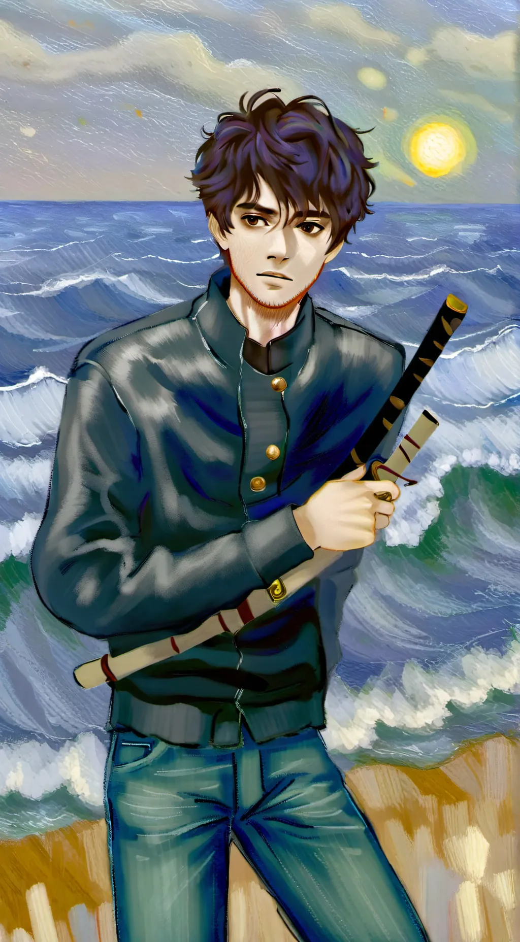 ai character: obey me background