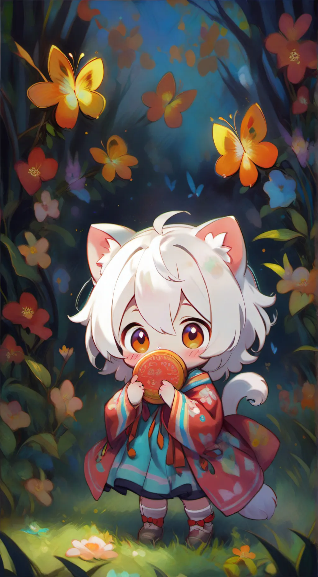 ai character: gatita bb background