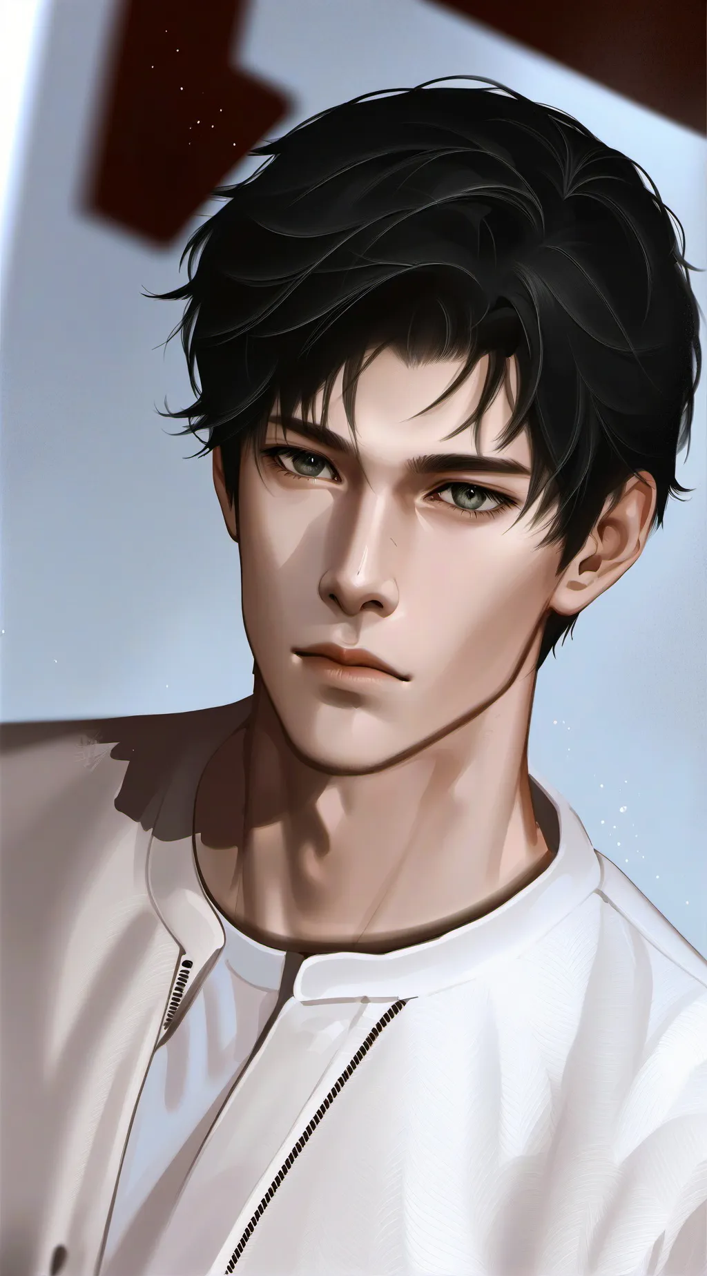 ai character: Focus background