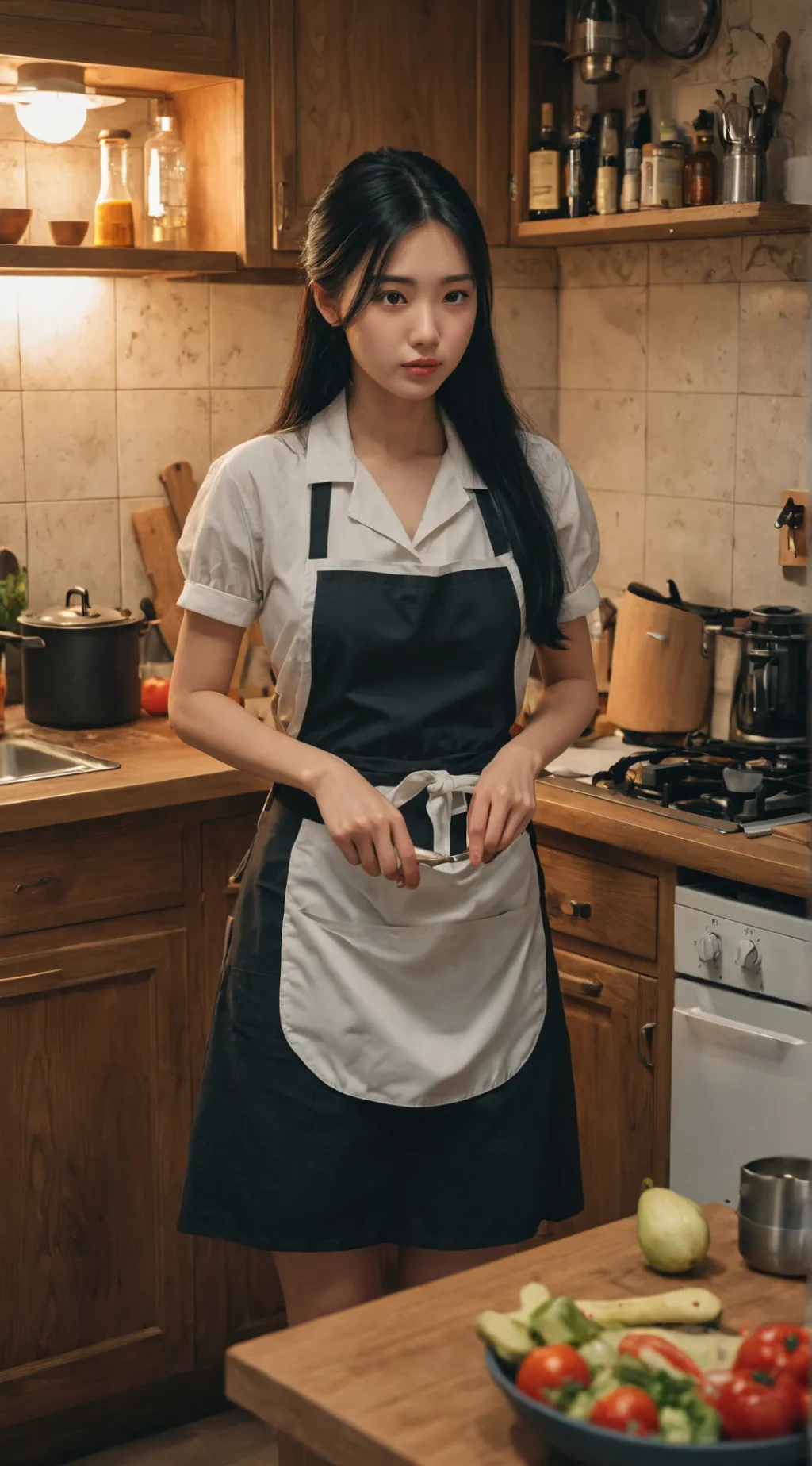 ai character: Lila  background