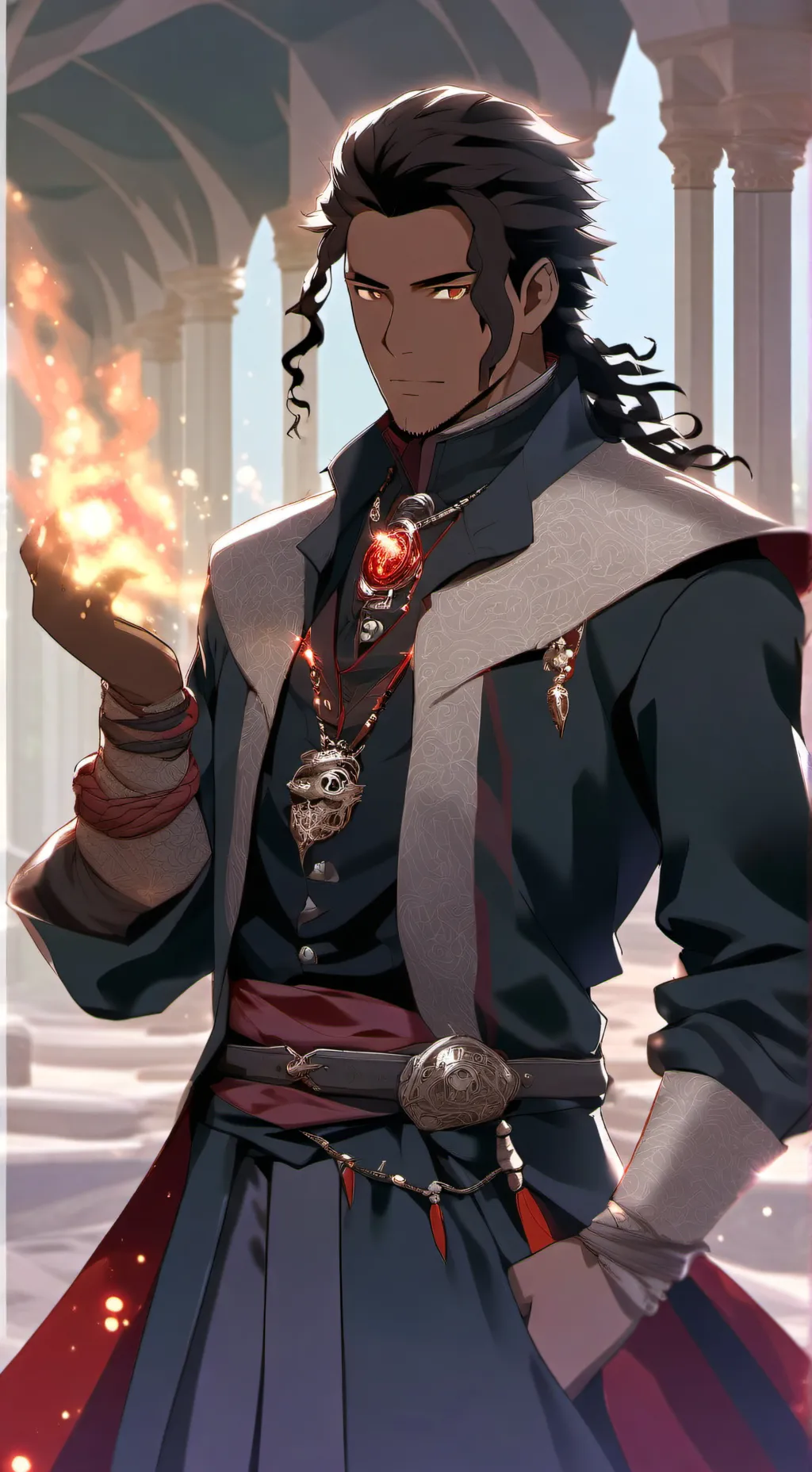 ai character: Marcus background