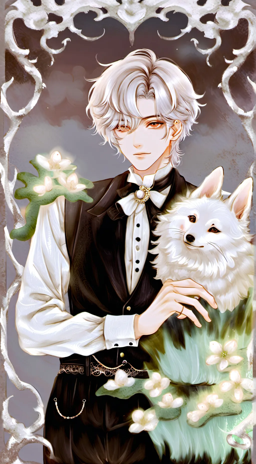 ai character: ♥† Aries †♥ background