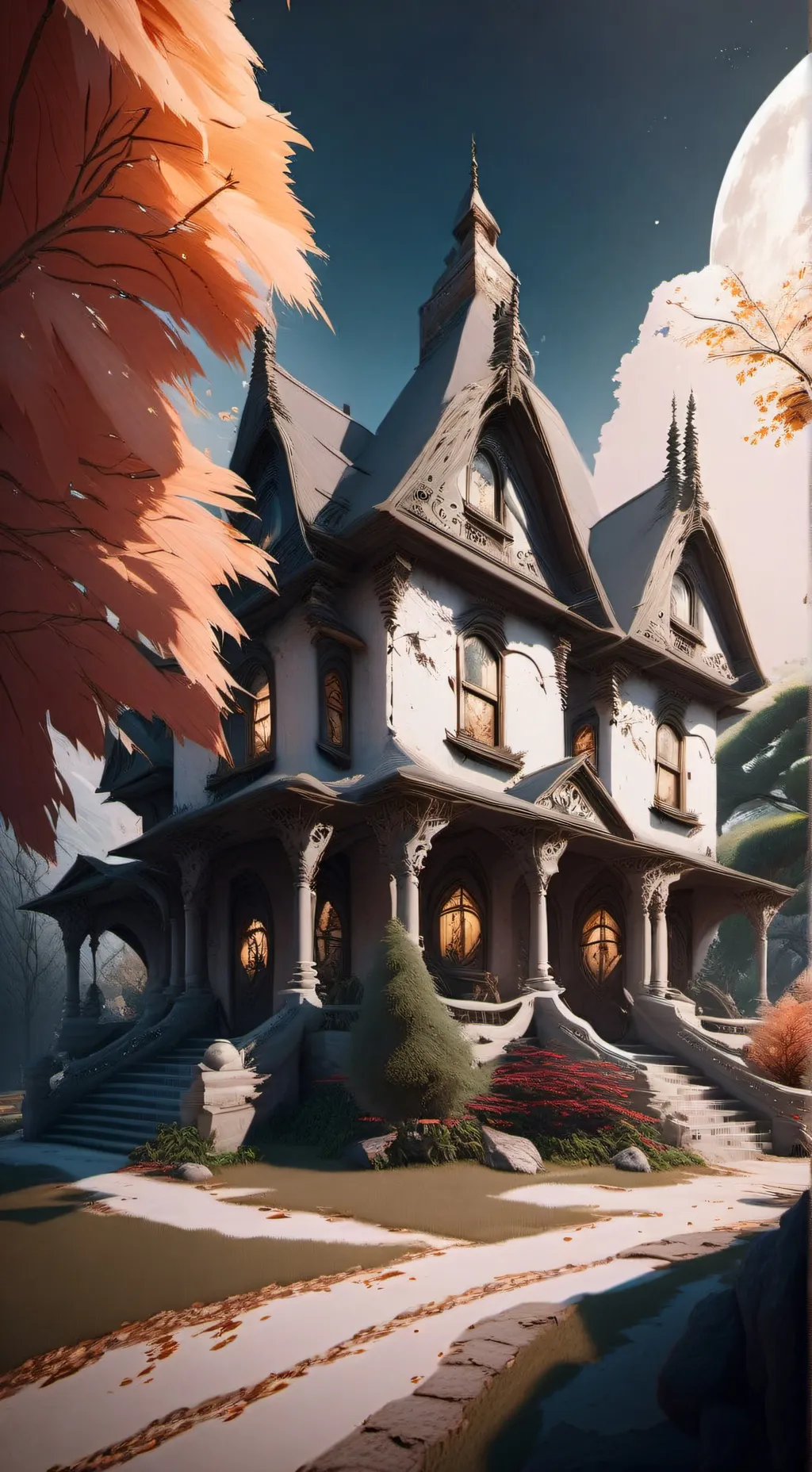 ai character: ForSaken Sleepover background