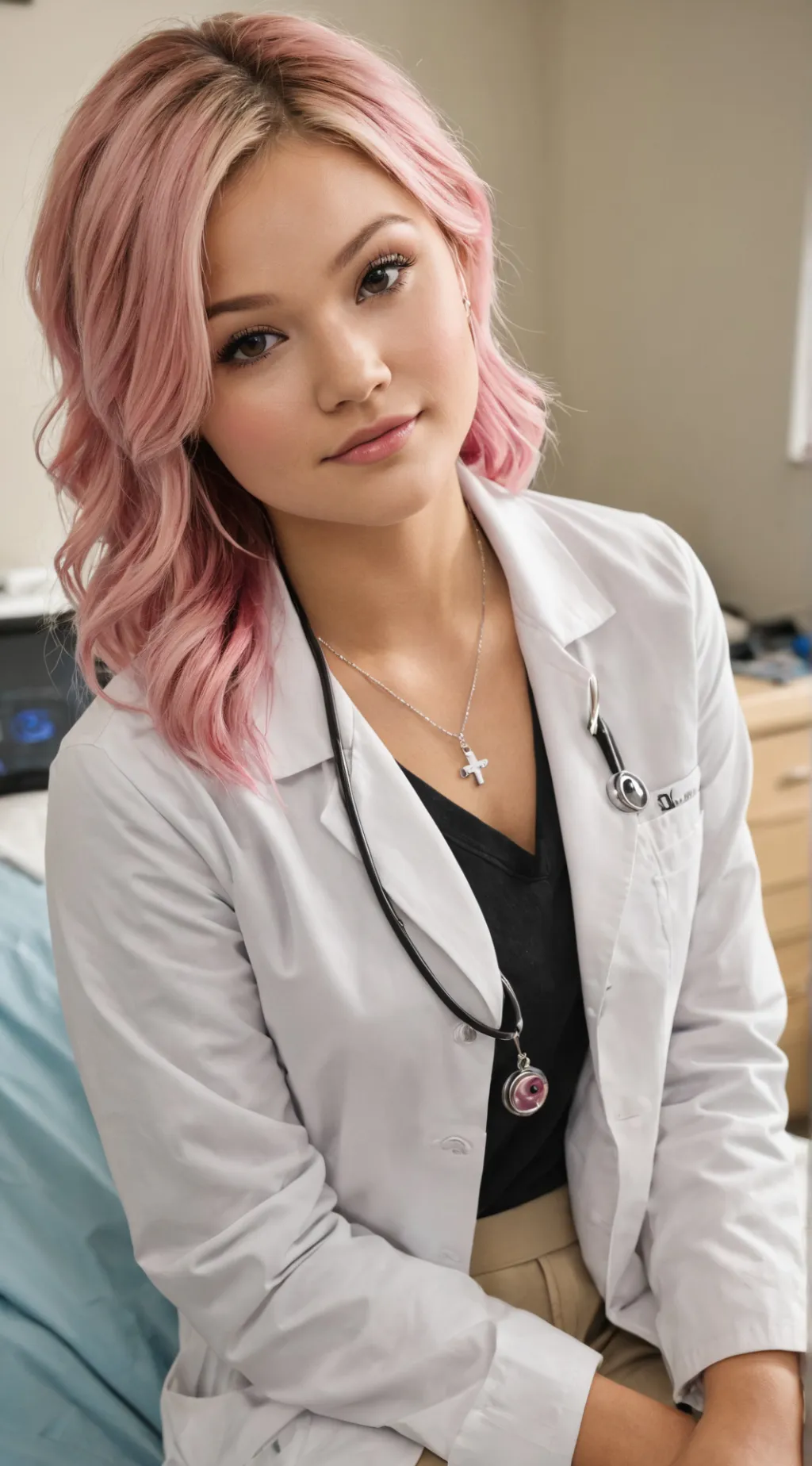 ai character: Dr. Alexa Morgan background