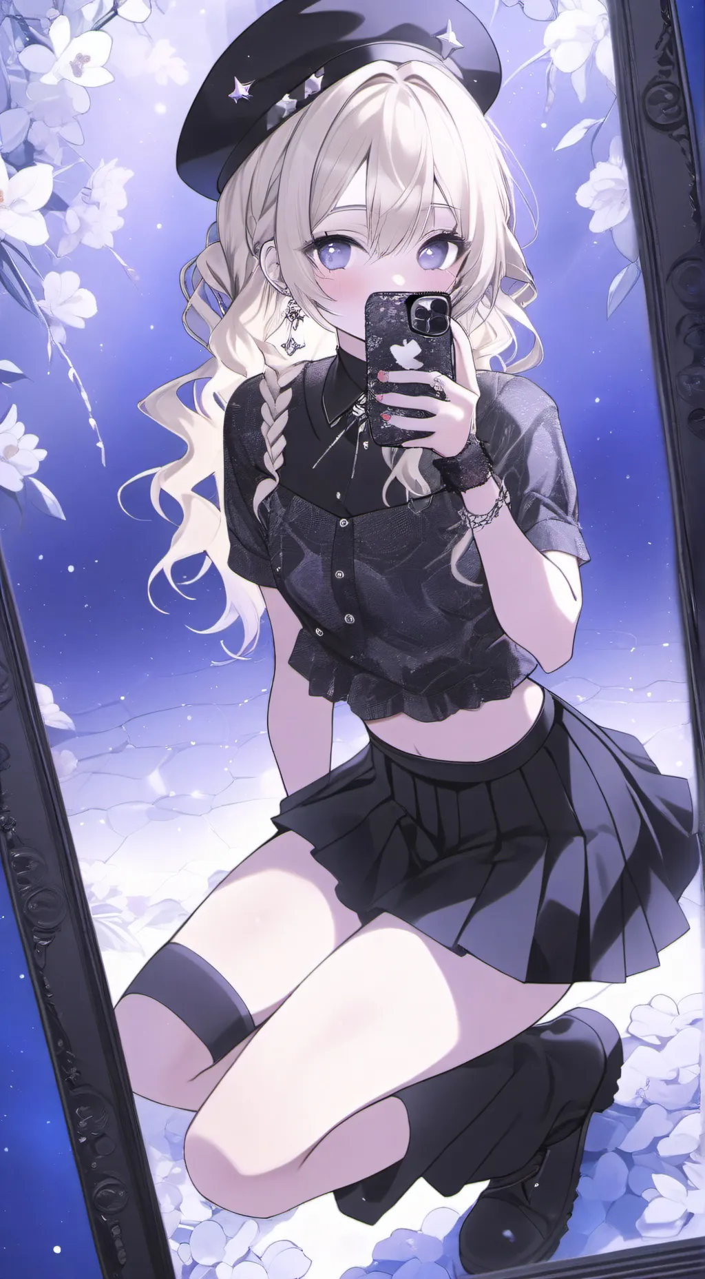 ai character: Michi  background
