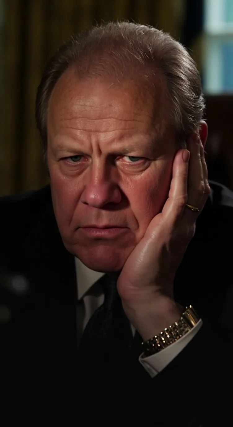 ai character: Gerald R. Ford  background