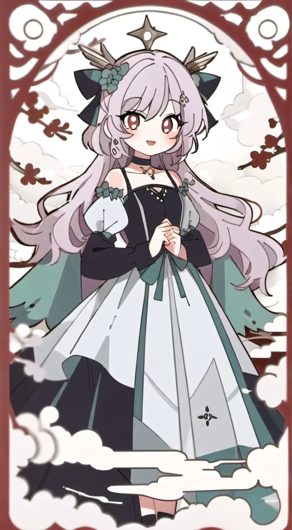 ai character: Miktty background