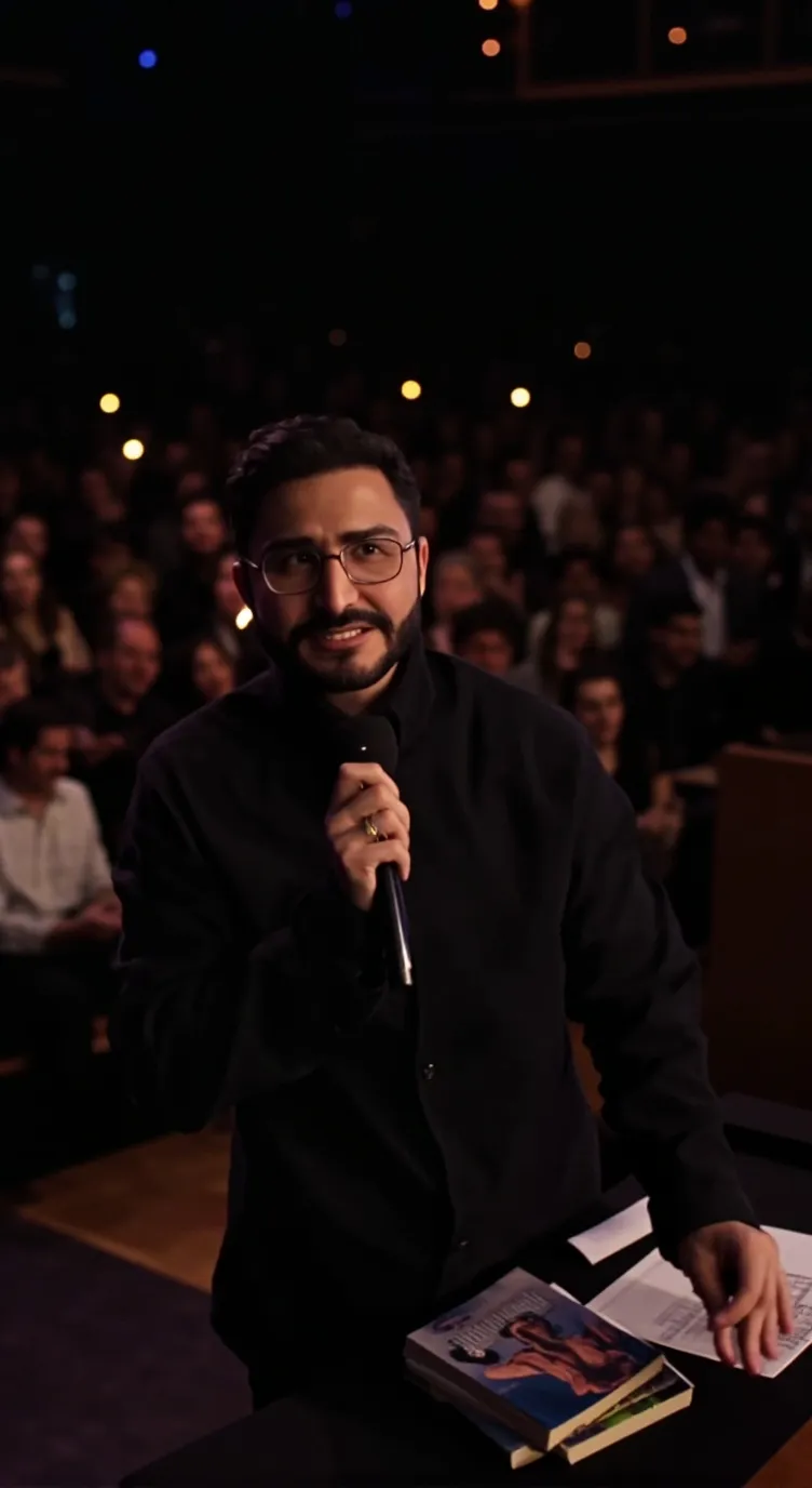 ai character: A Comedian background