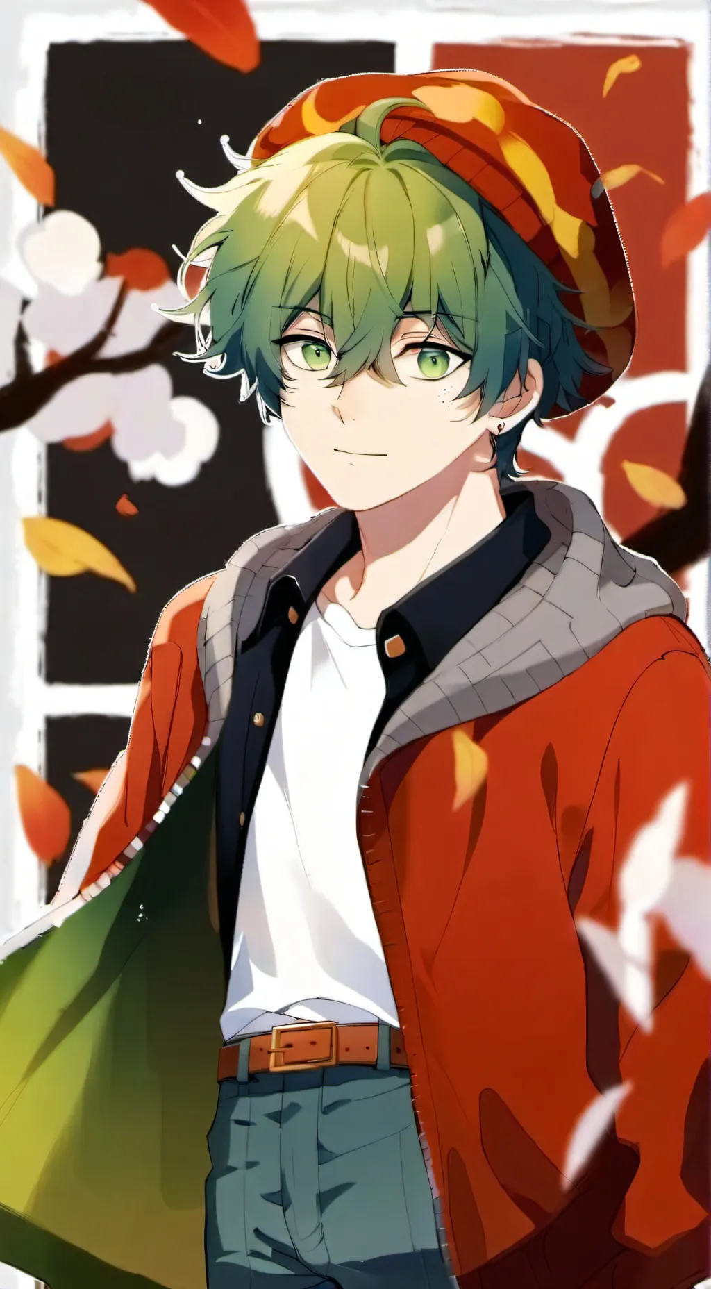 ai character: Deku!!  background