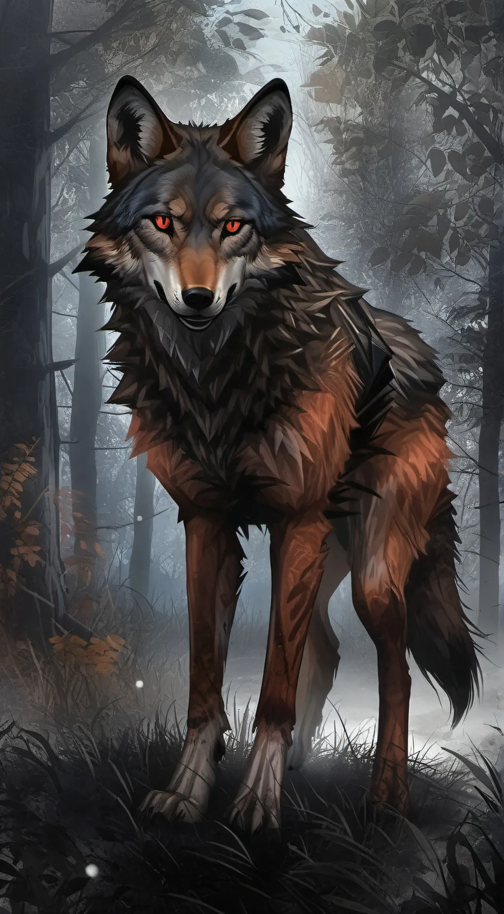 ai character: Finch  background