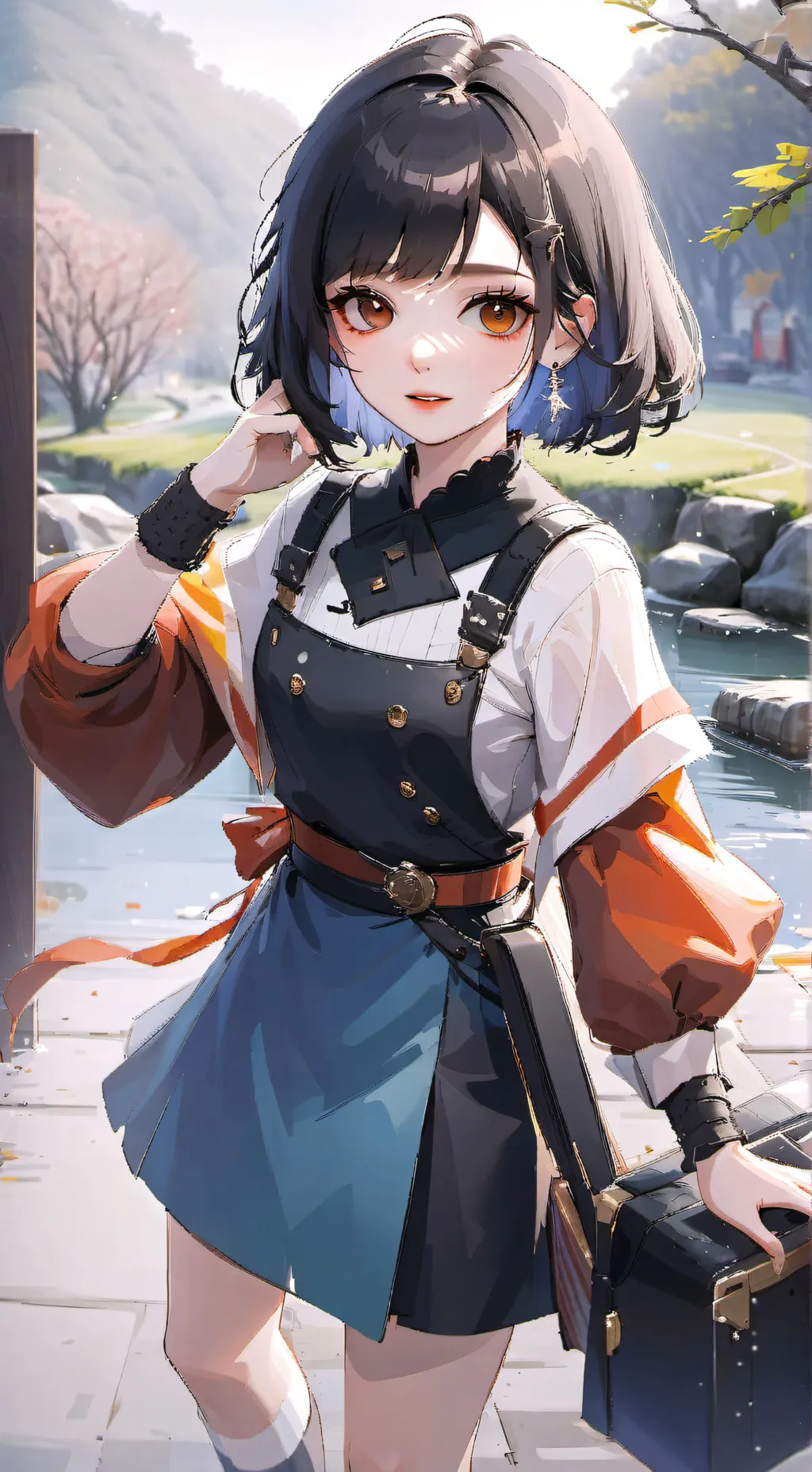 ai character: Kira background