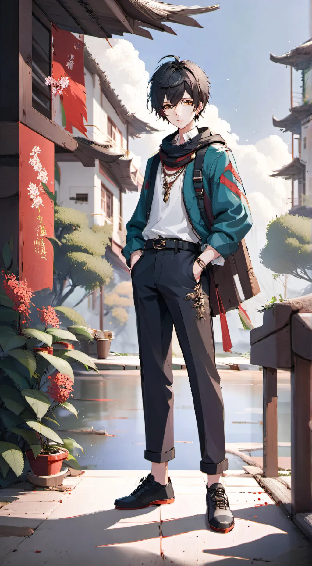 ai character: simon x tunner background