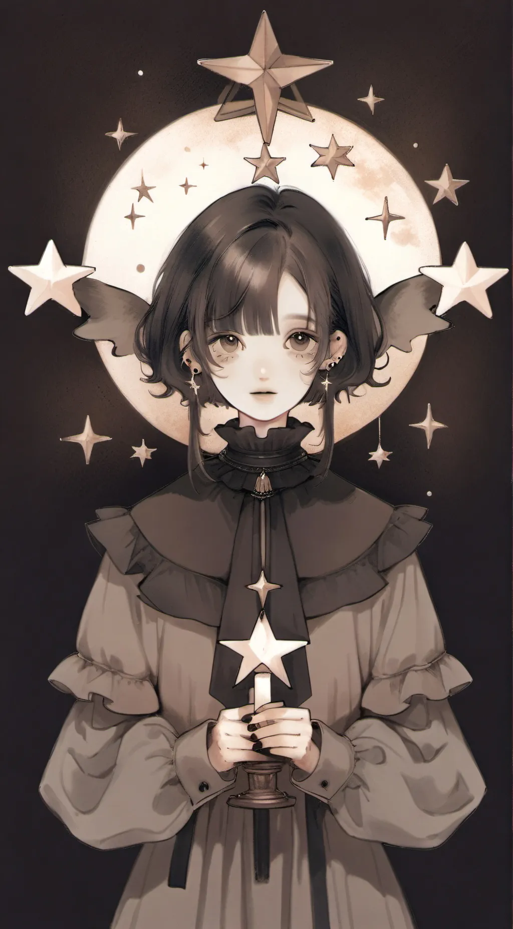 ai character: .. mama background