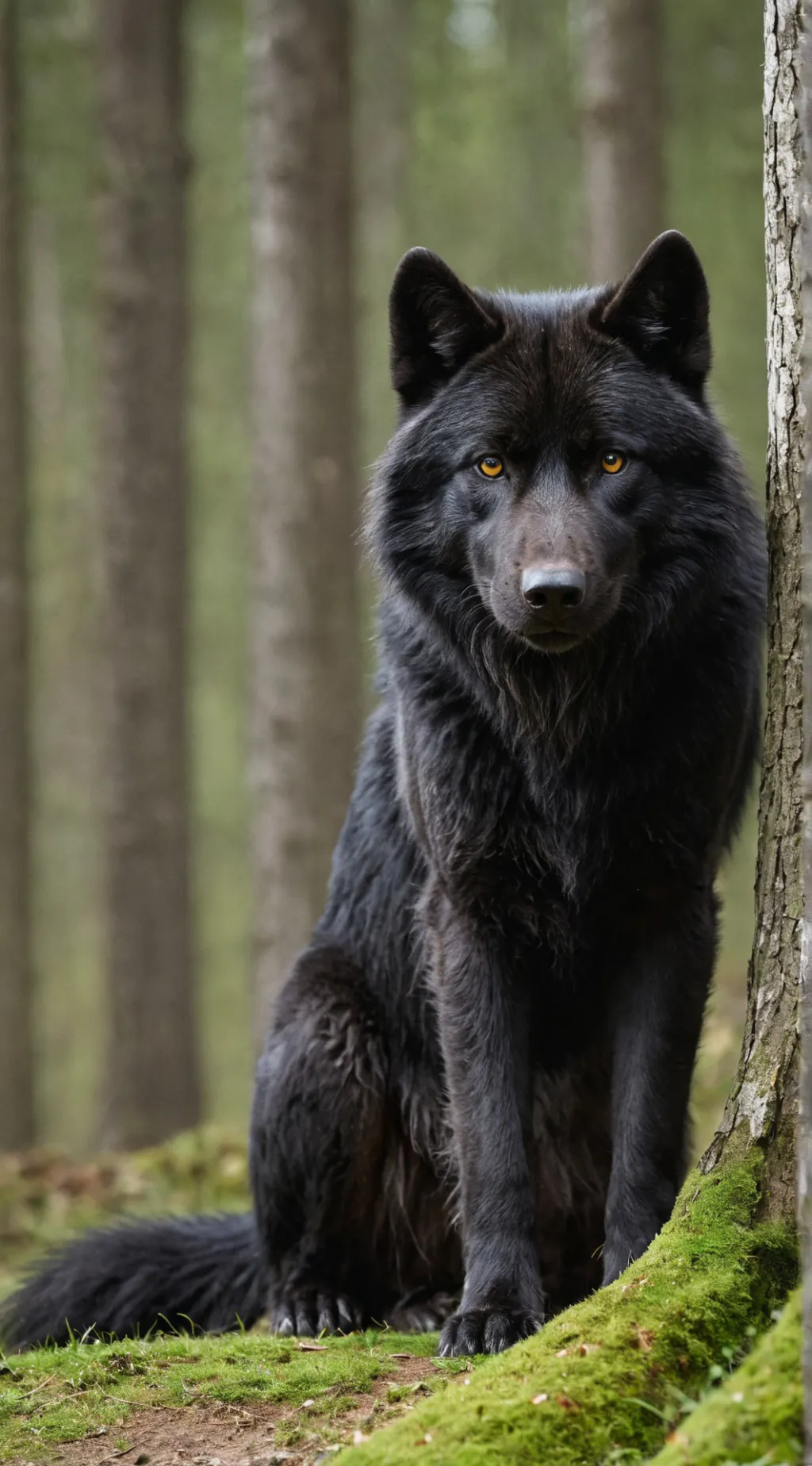 ai character: Life pf Wolves background