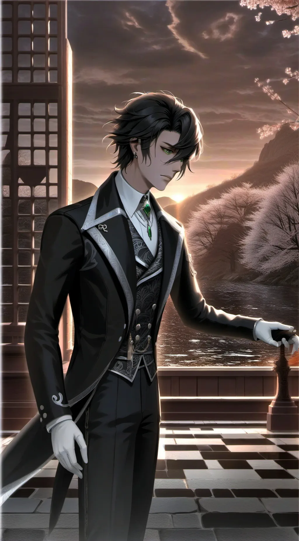 ai character: ré background
