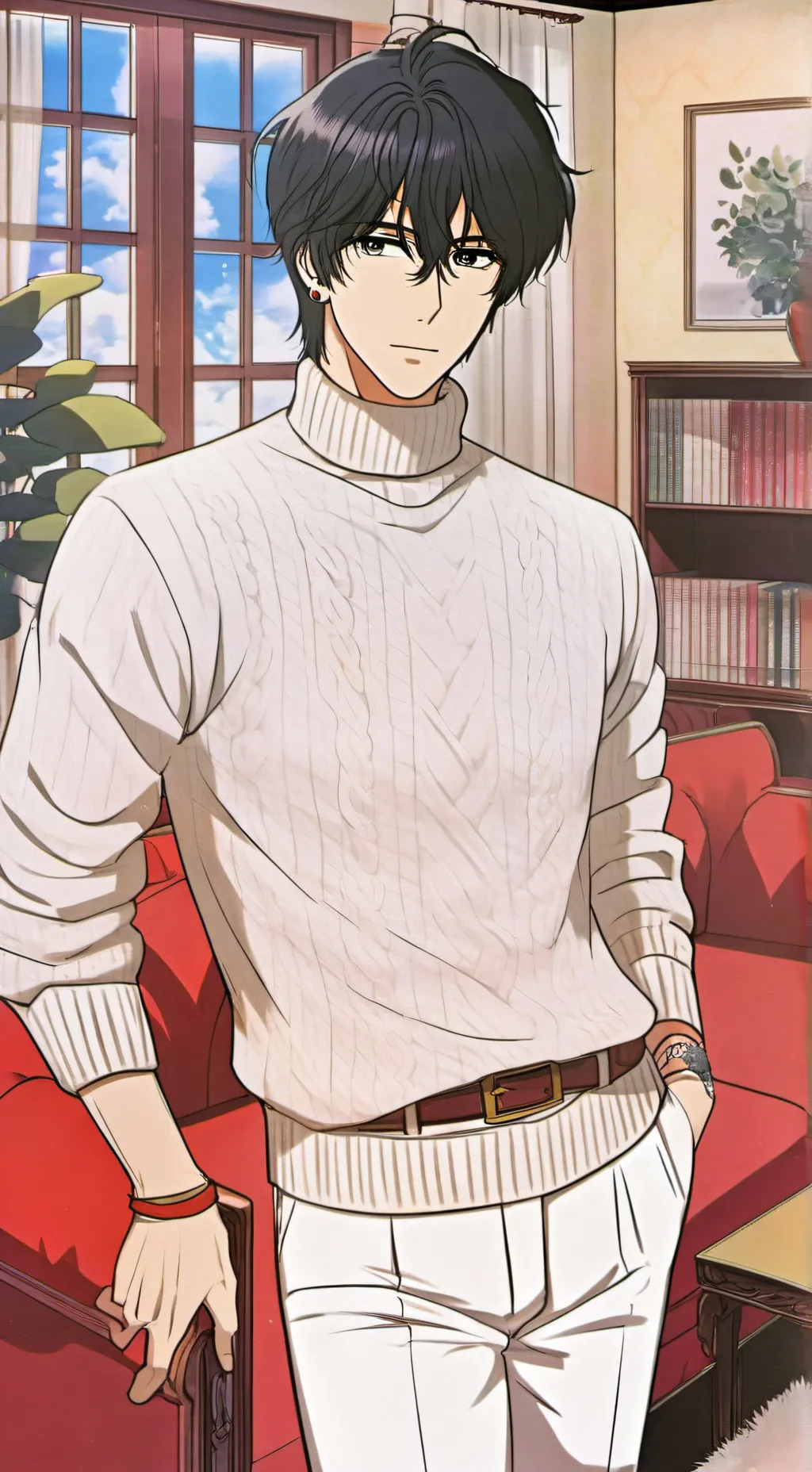 ai character: Anthony background