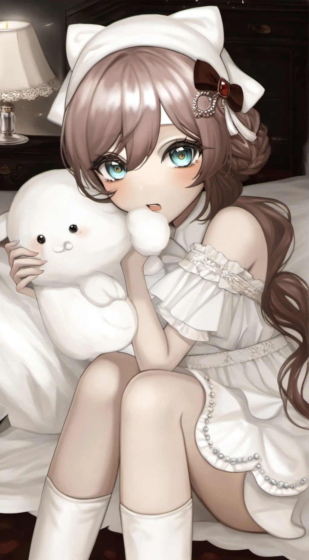 ai character: Ángela background