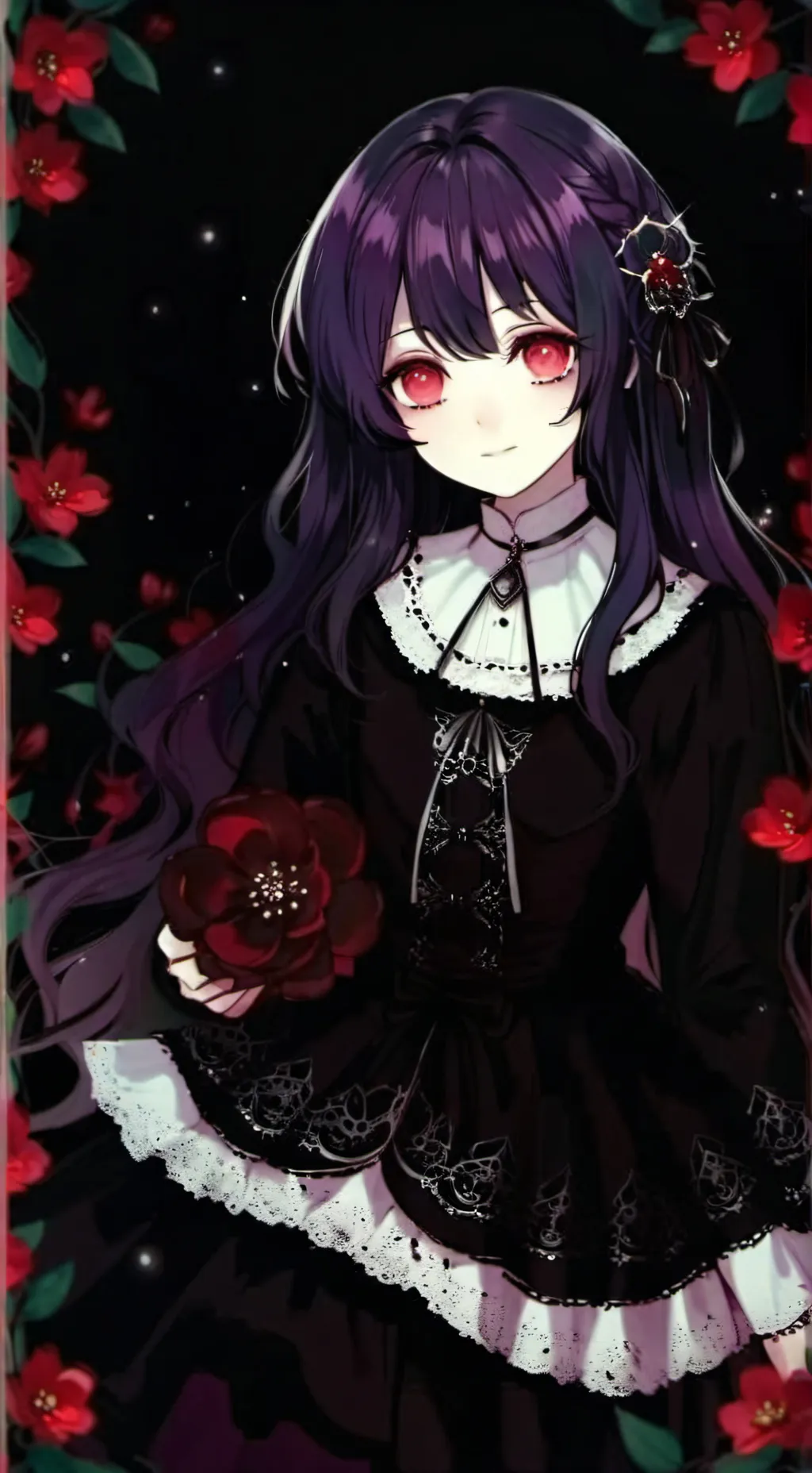ai character: Livia Emo background