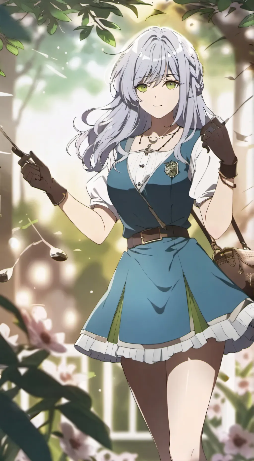 ai character: Luna background