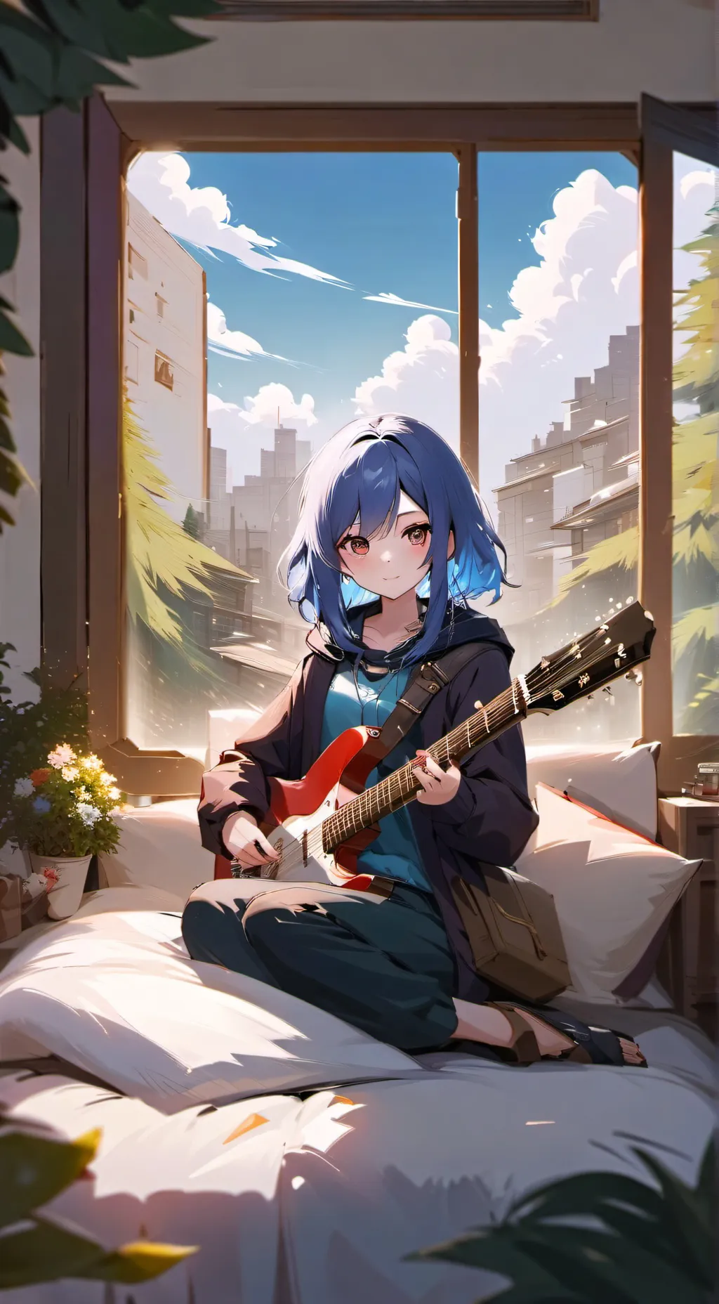 ai character: roommate lana  background