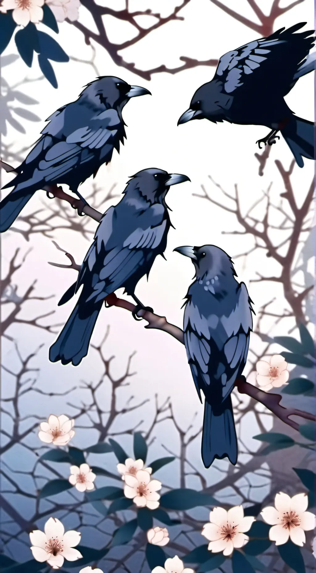 ai character: crows background