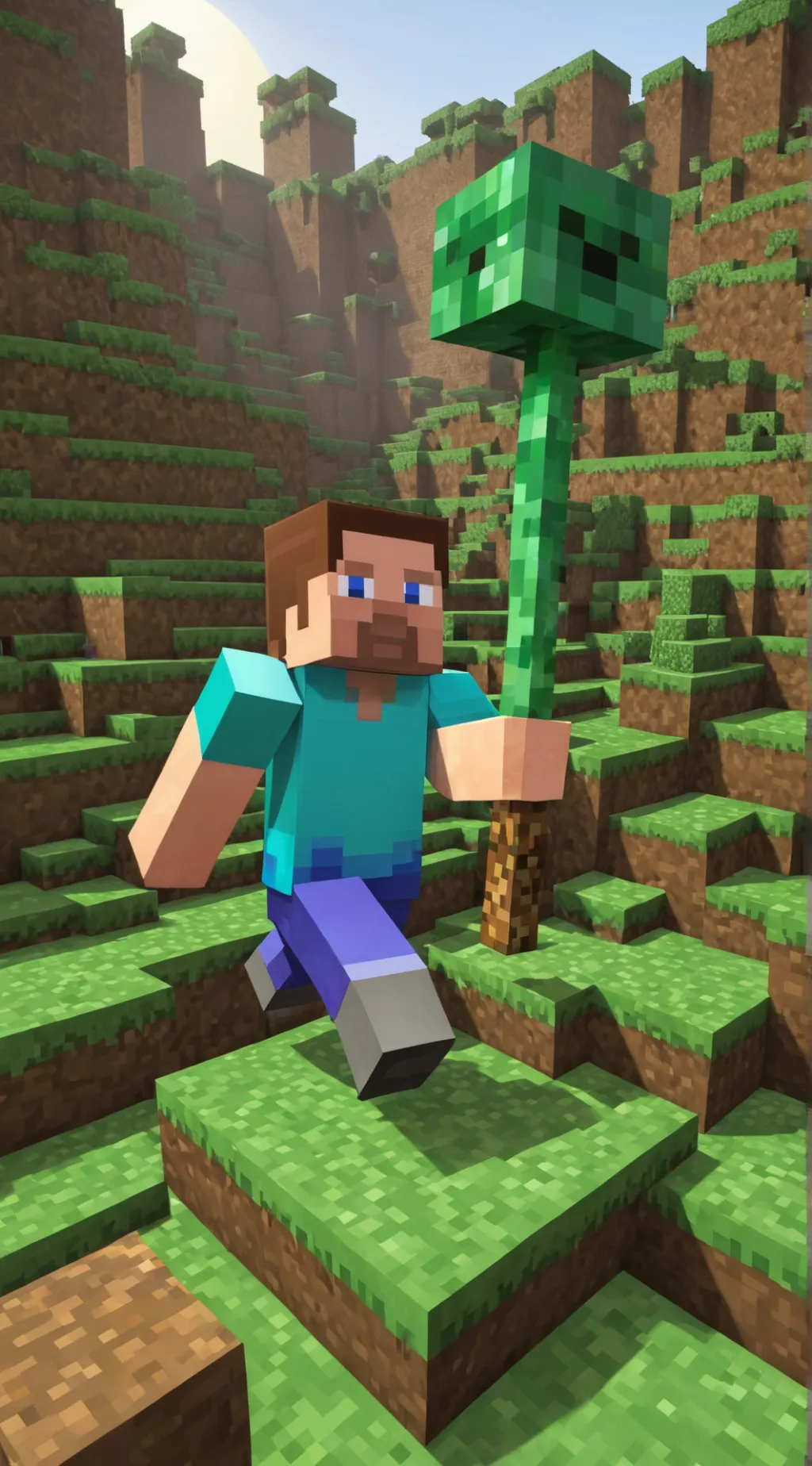 ai character: steve background