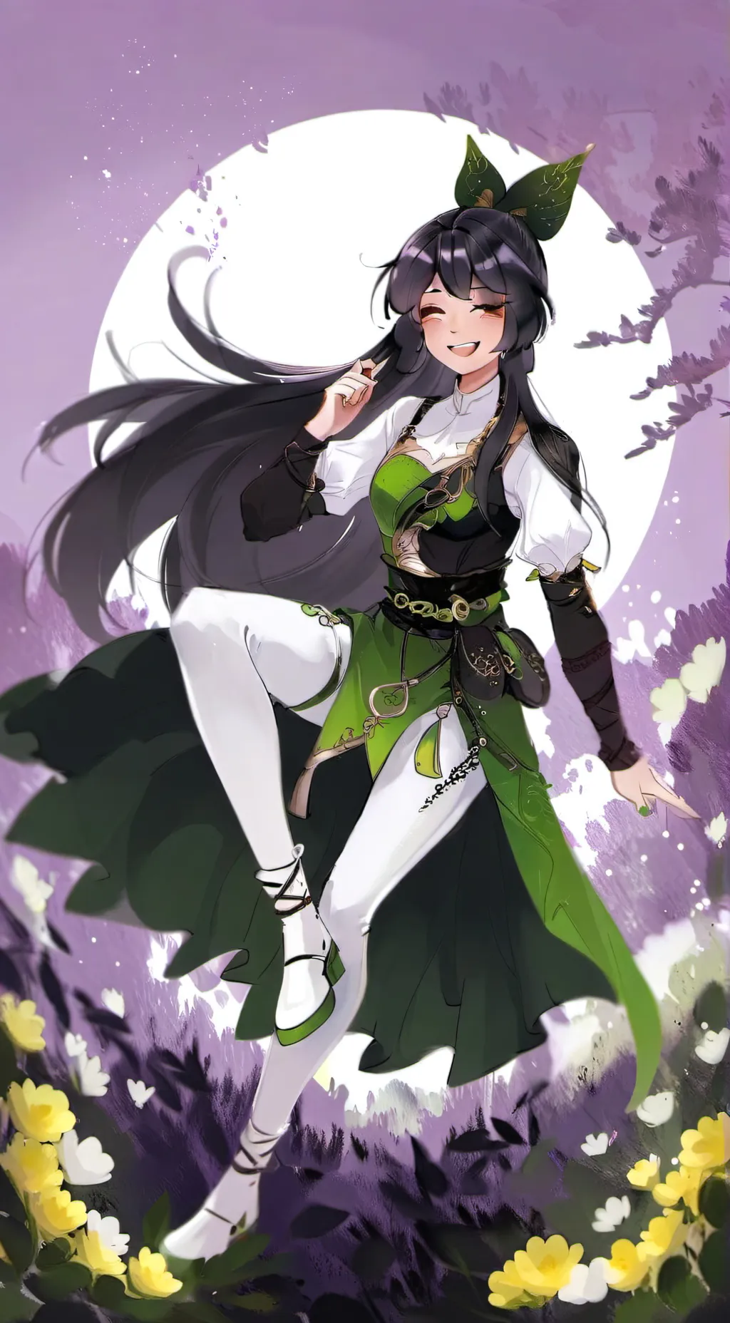 ai character: дана background
