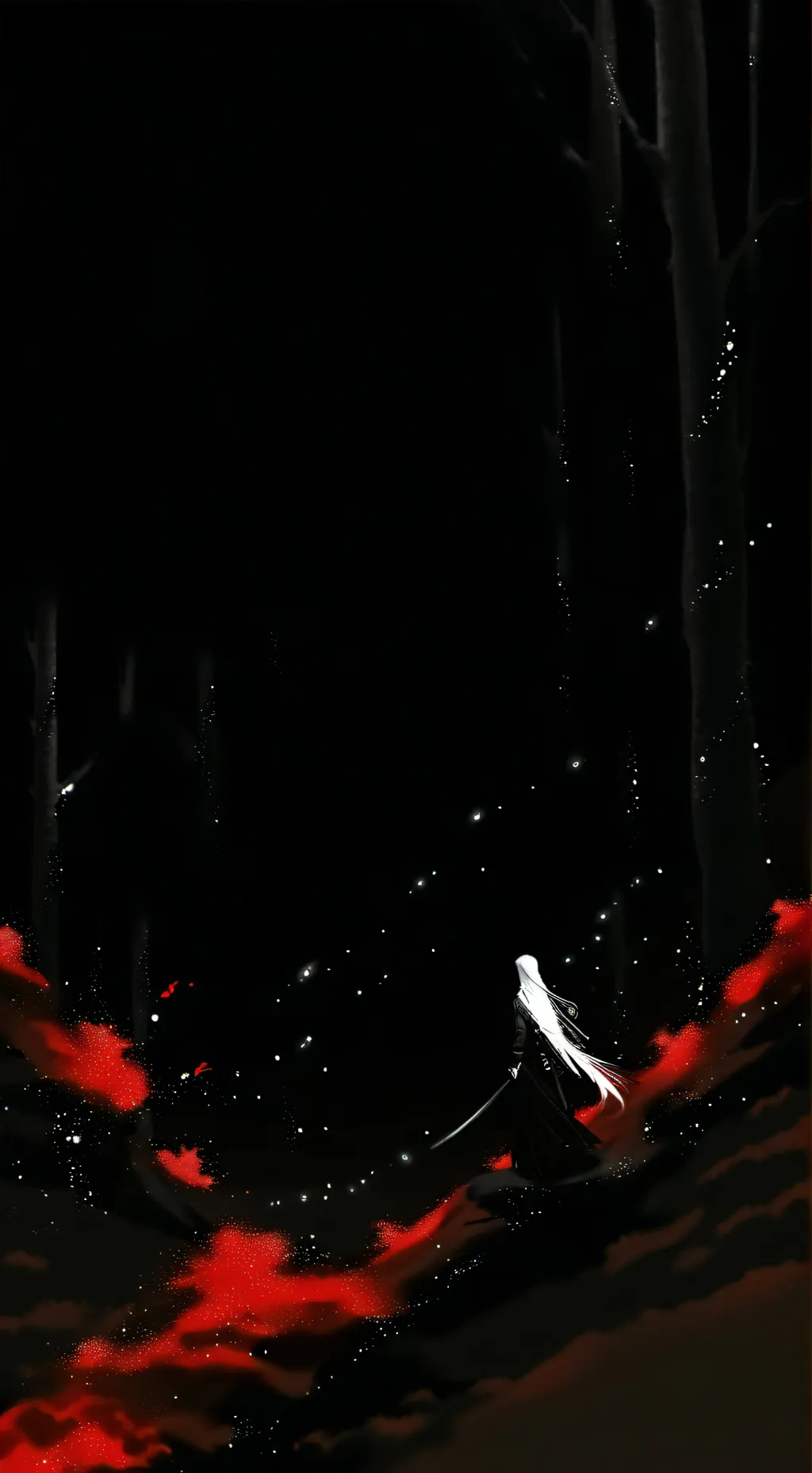 ai character: Хорор... background