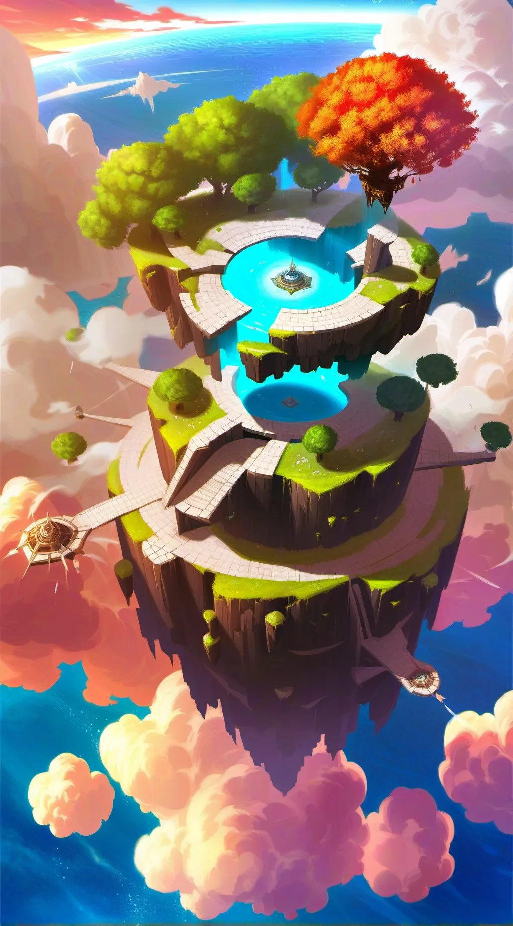 ai character: Sky Rift DnD  background