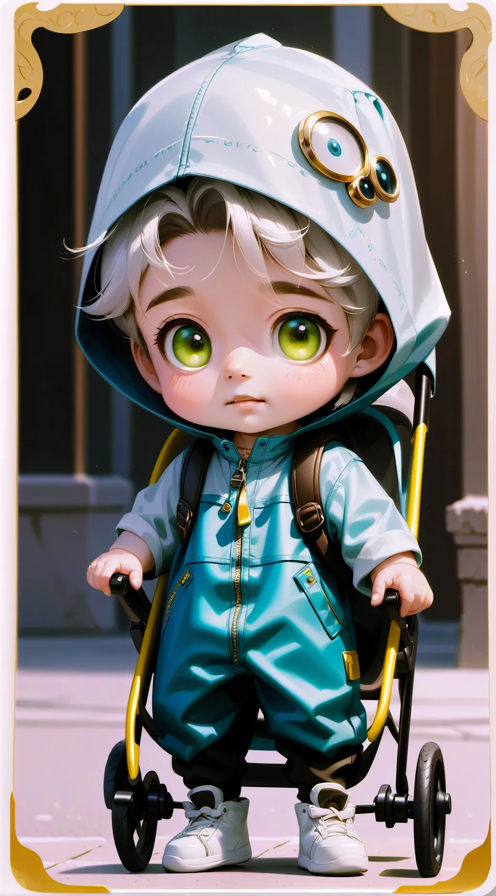 ai character: Tlab background