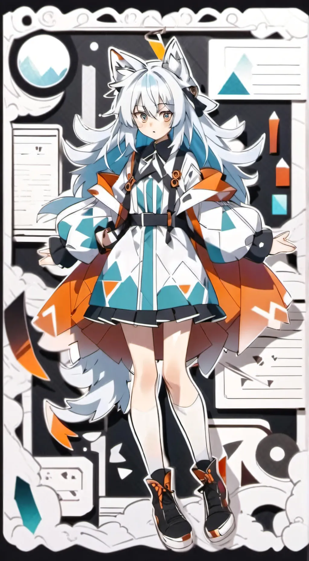 ai character: Lily background
