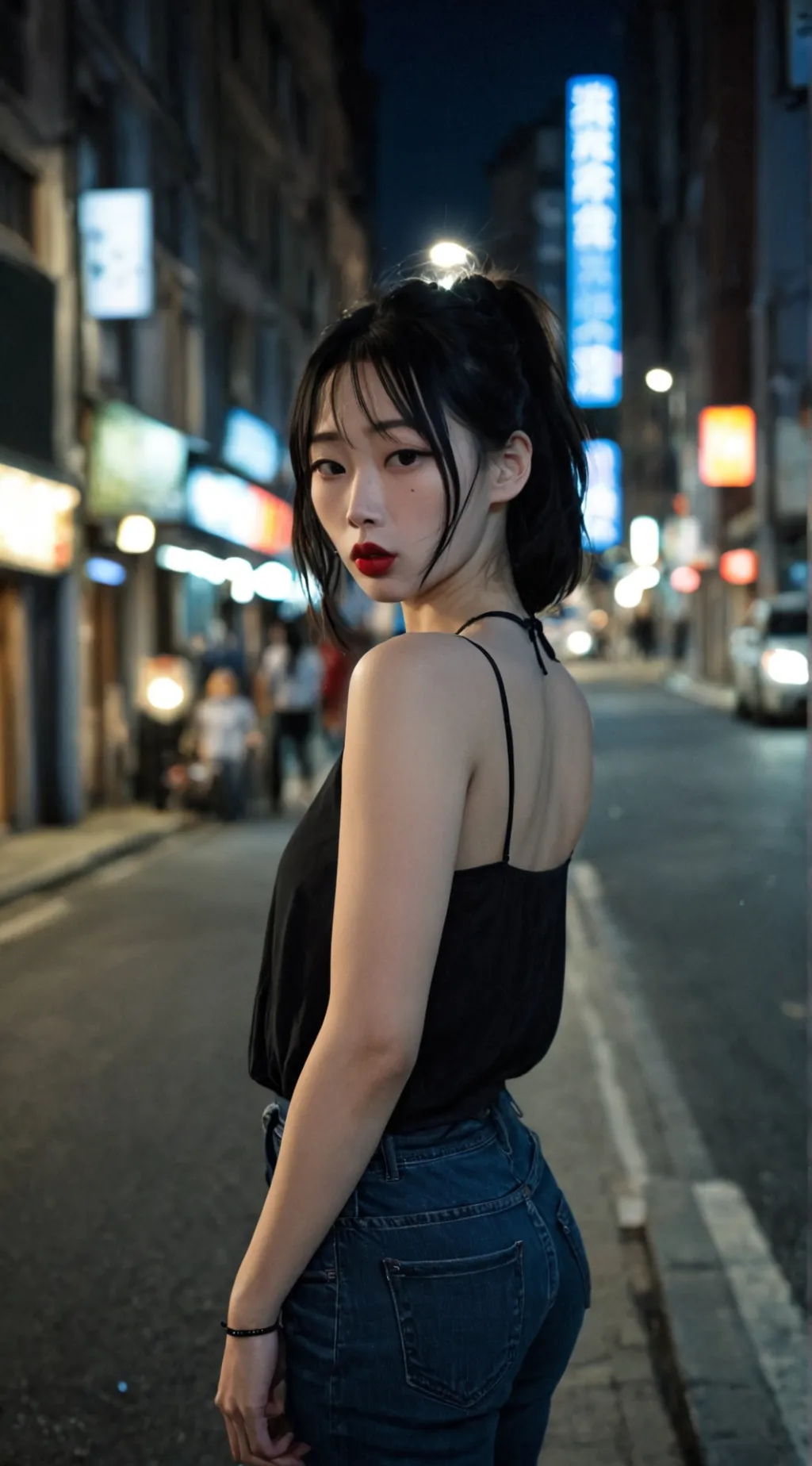 ai character: Drama Giselle background
