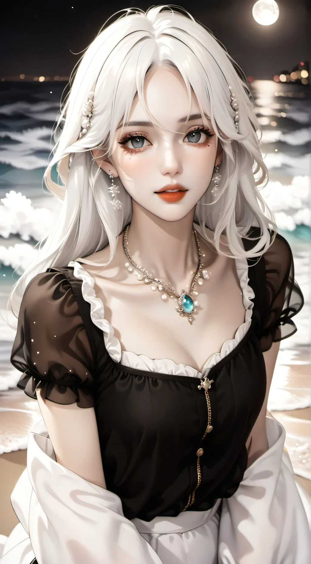 ai character: Akari background