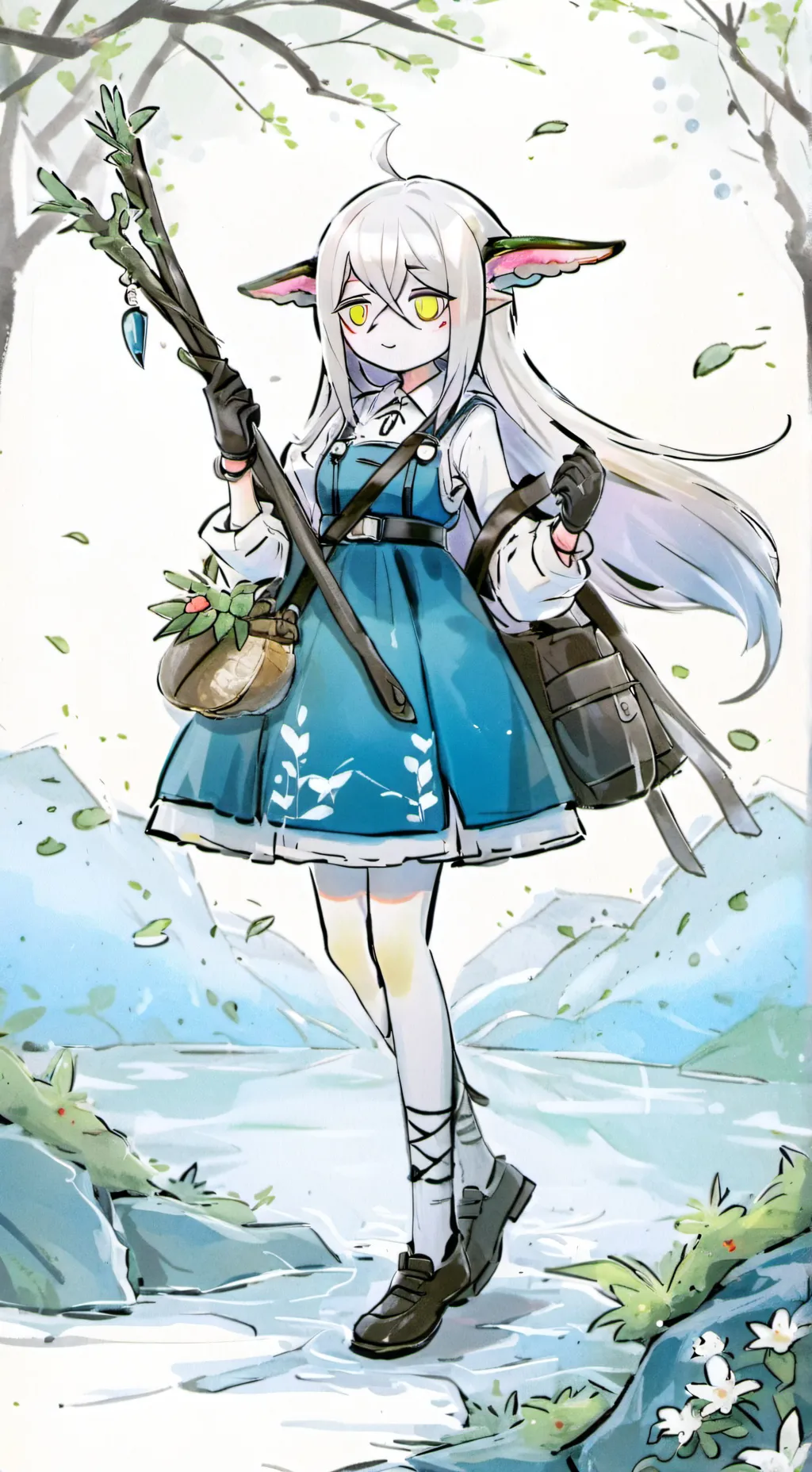 ai character: Dw background